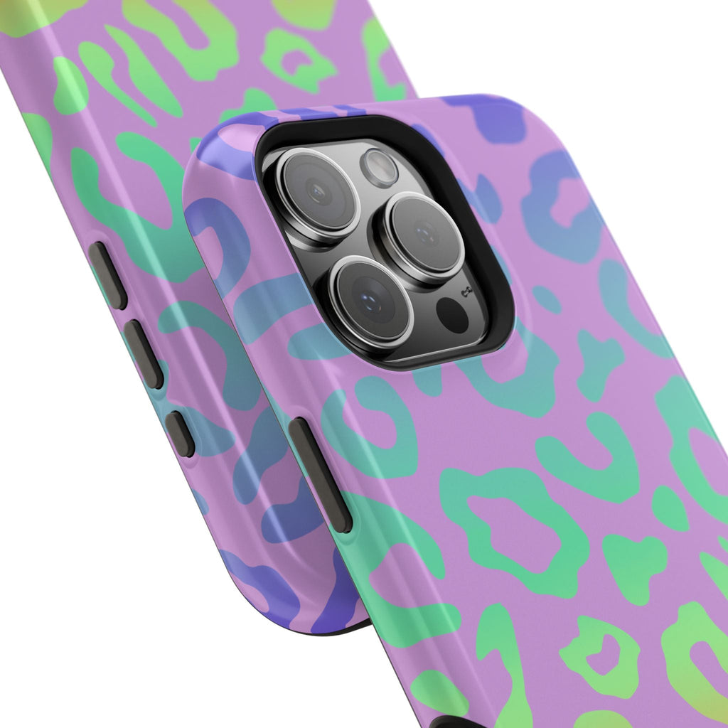 Bespattered Facade Rainbow Leopard Impact-Resistant Case