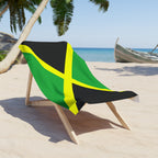 Jamaica Flag Beach Towel | Quality & Long Lasting - 2 Sizes | Jamaican Pride | Gift for Jamaican