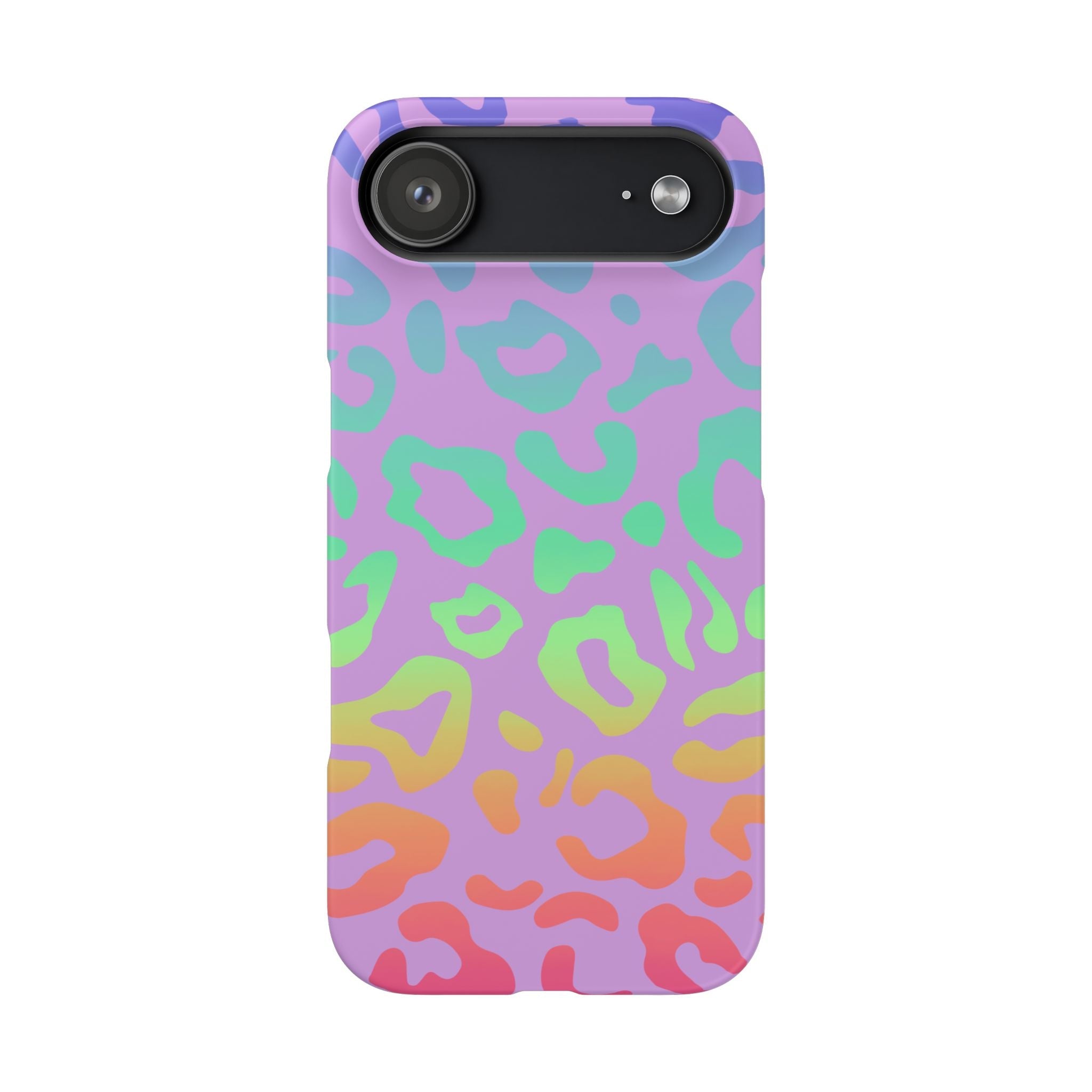 Bespattered Facade Rainbow Leopard Snap Case