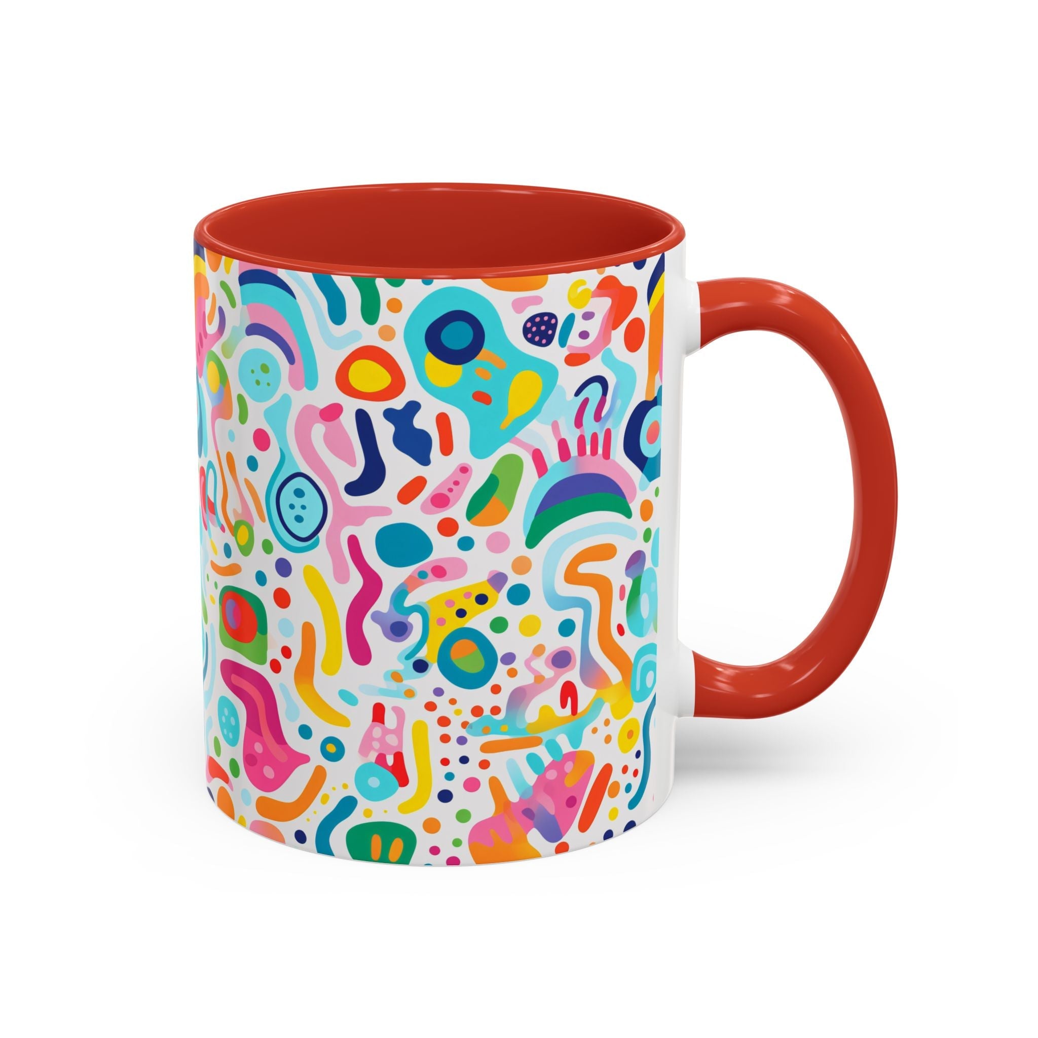 Bespattered Facade Rainbow Doodles Mug | Eight Colors | 11oz or 15oz