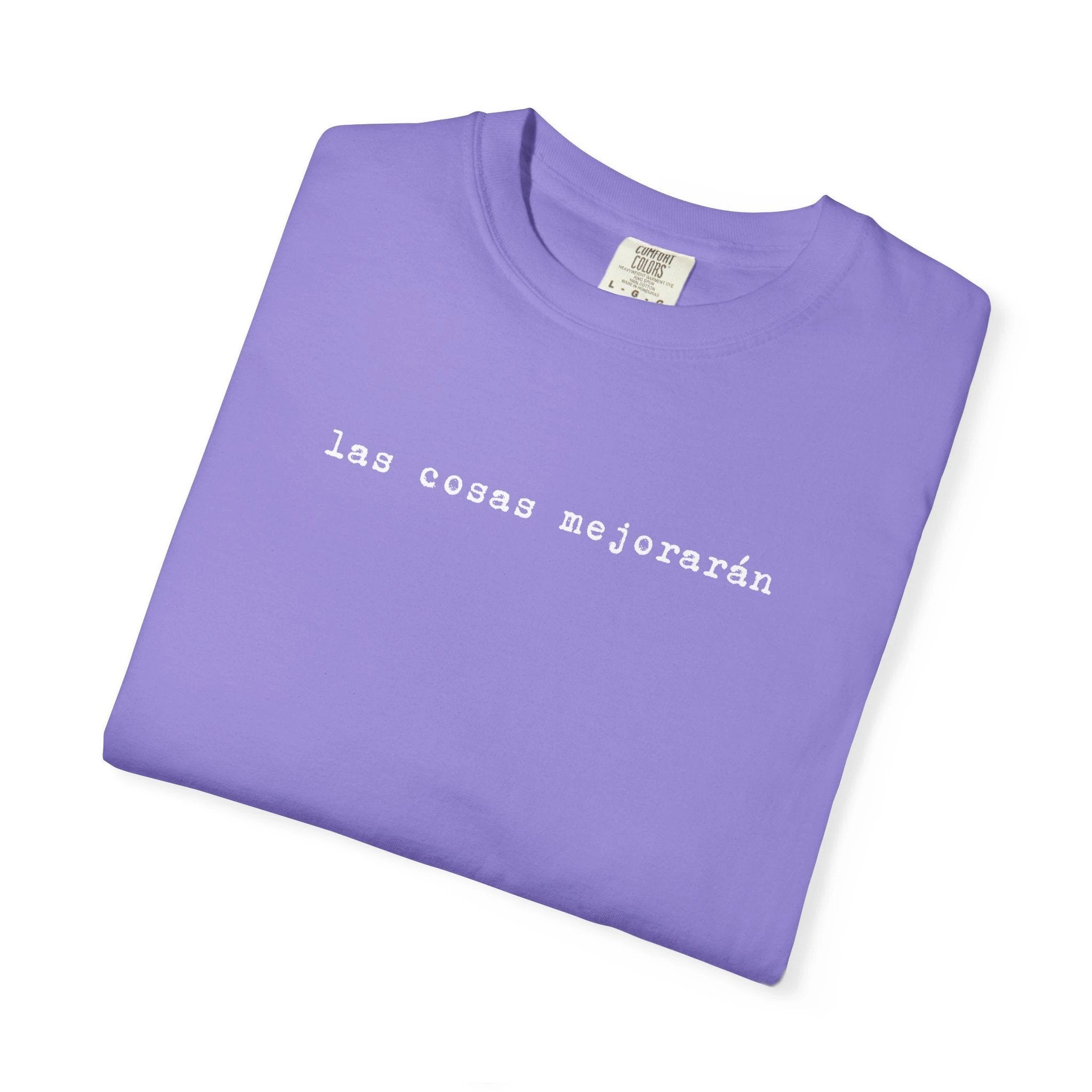 Las cosas mejorarán T-shirt, Spanish Positive Quote Tee by Printify