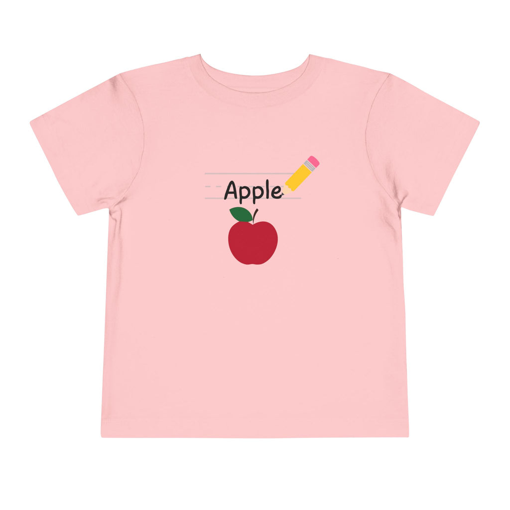 Apple Pencil Toddler Tee Shirt