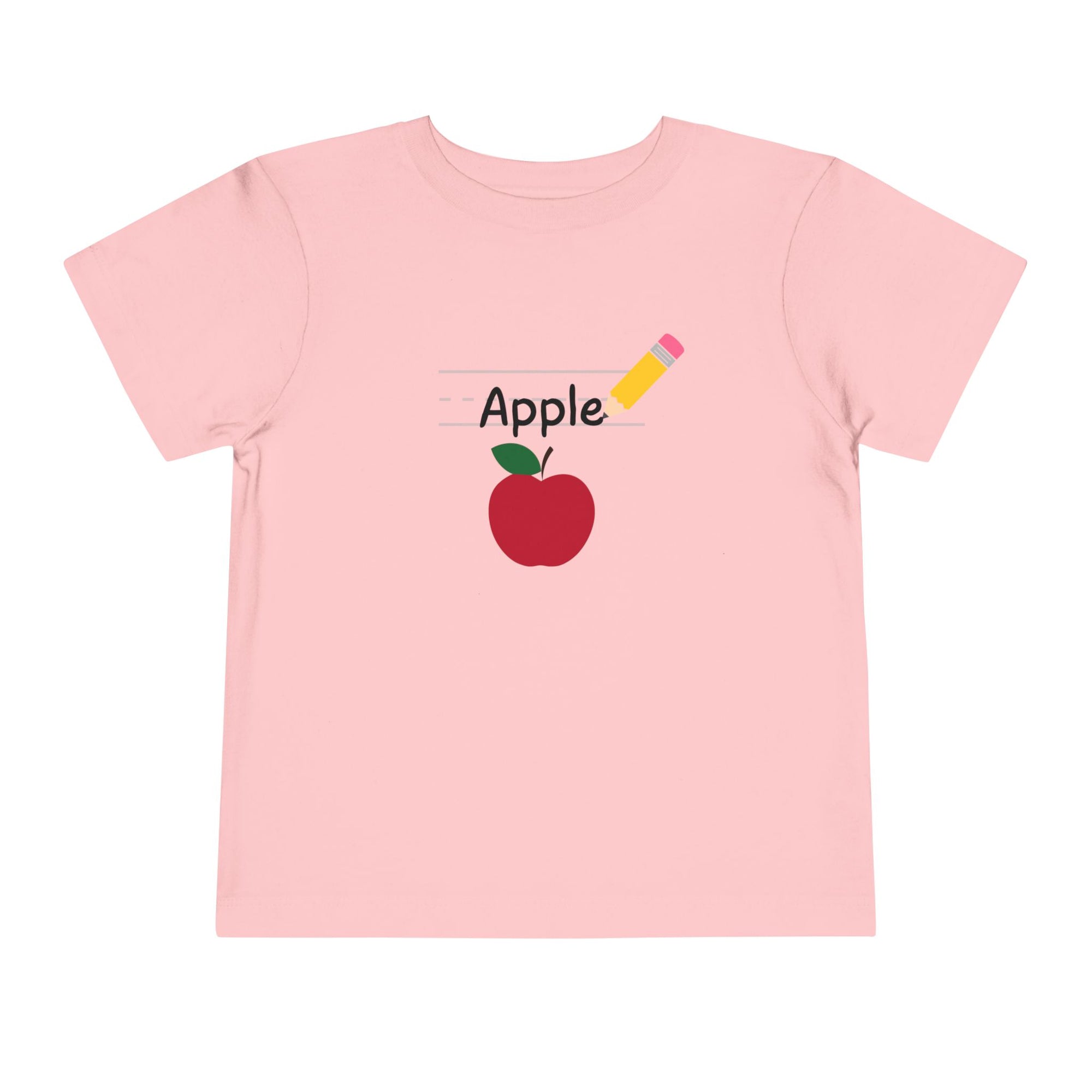 Apple Pencil Toddler Tee Shirt