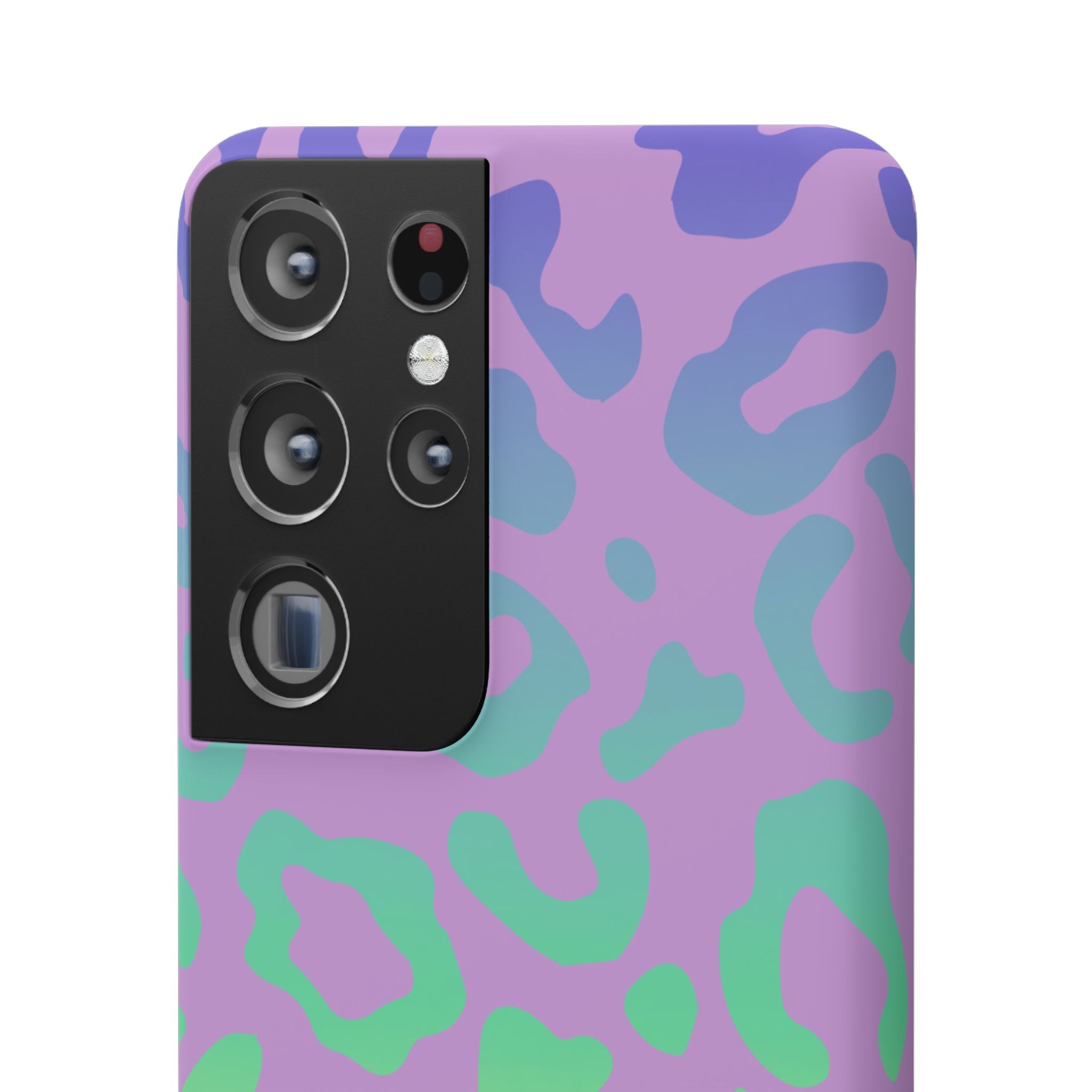 Bespattered Facade Rainbow Leopard Snap Case