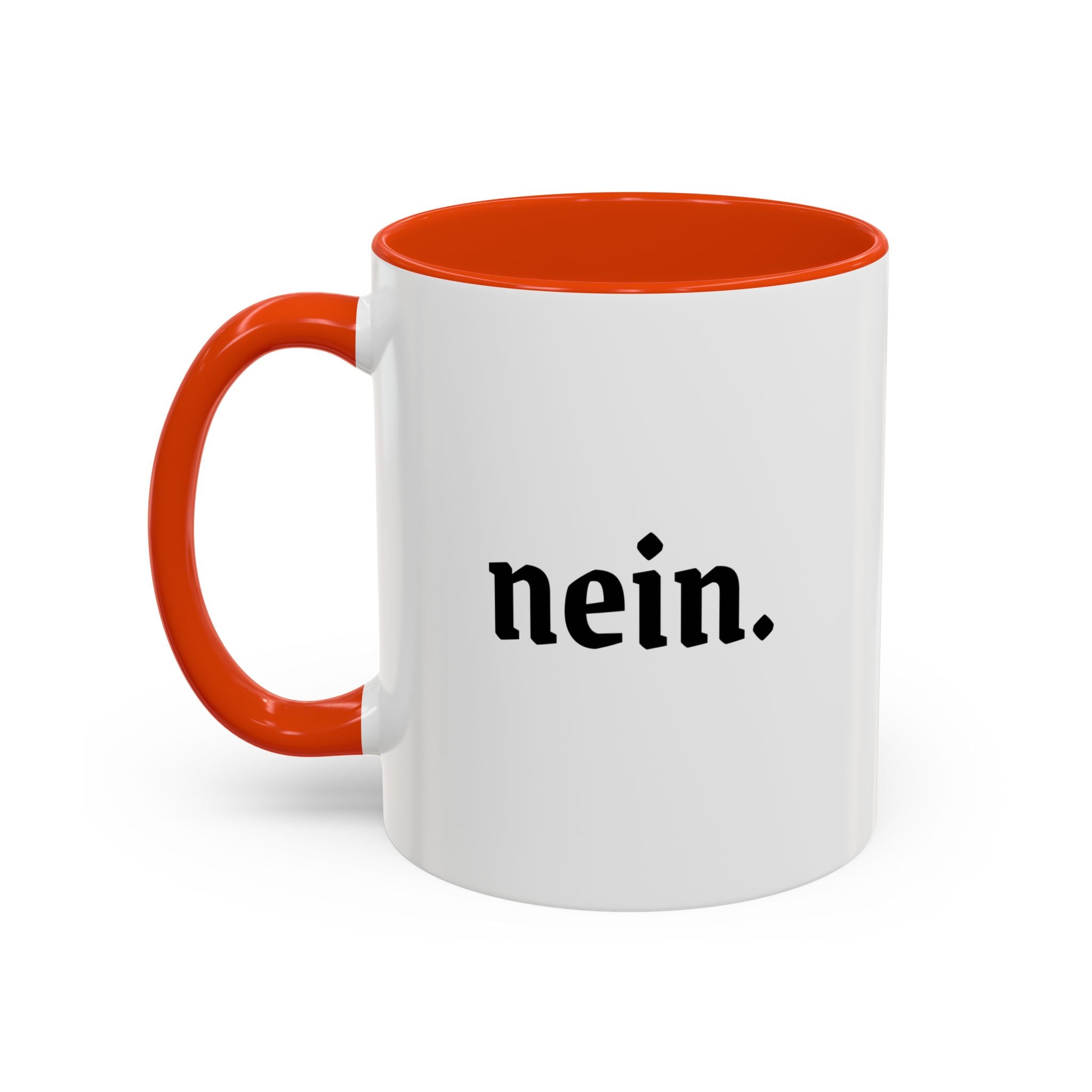 Nein. Mug — Minimalist German Word Coffee Cup (11oz & 15oz)