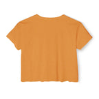 Auf Deutsch, bitte script crop top, German phrase tee, minimalist typography