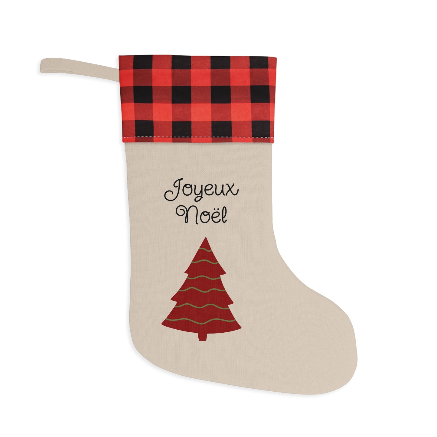Joyeux Noel Christmas Stocking
