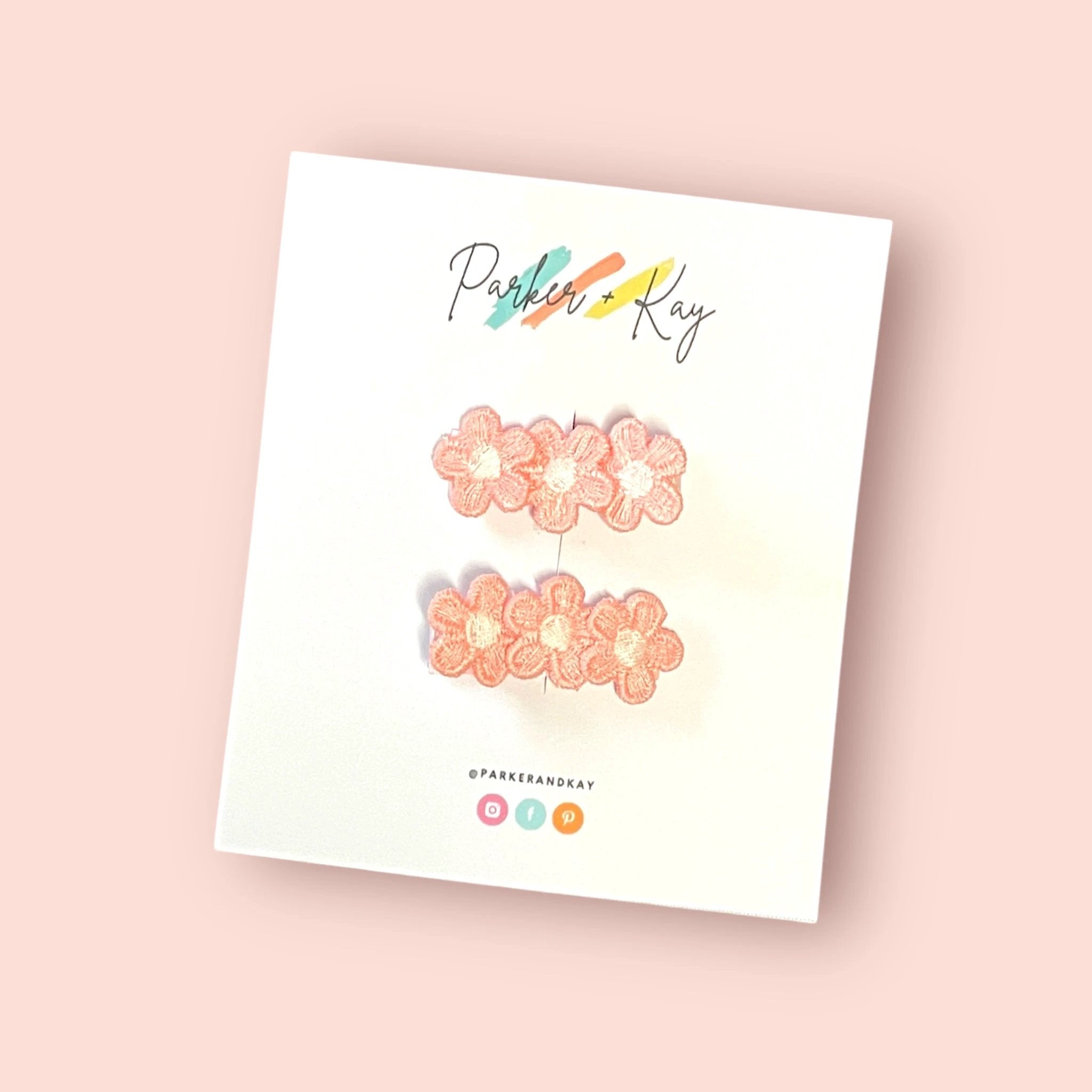Baby Blooms Hair Clips by Parker + Kay Creative