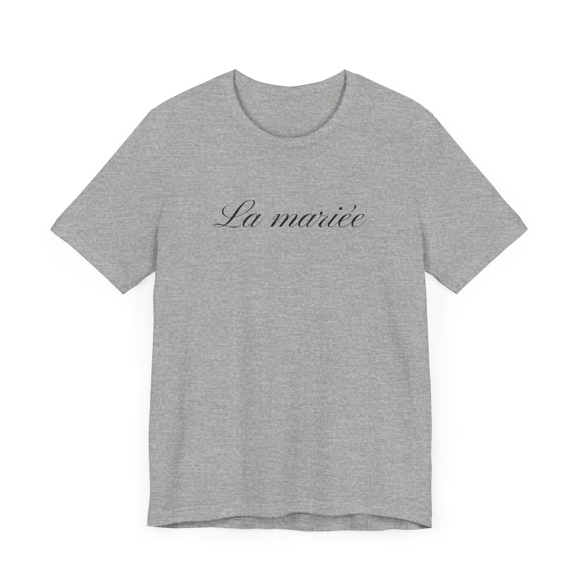 La mariée bride T-Shirt, Wedding Tee, Bridal Party Shirt - La Vie Bien - Bachelorette party - Bachelorette party French