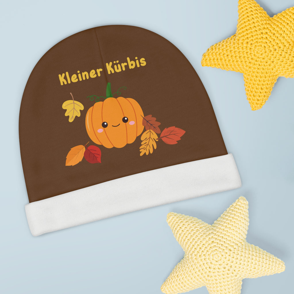 Kleiner Kürbis (little pumpkin) German Baby Beanie