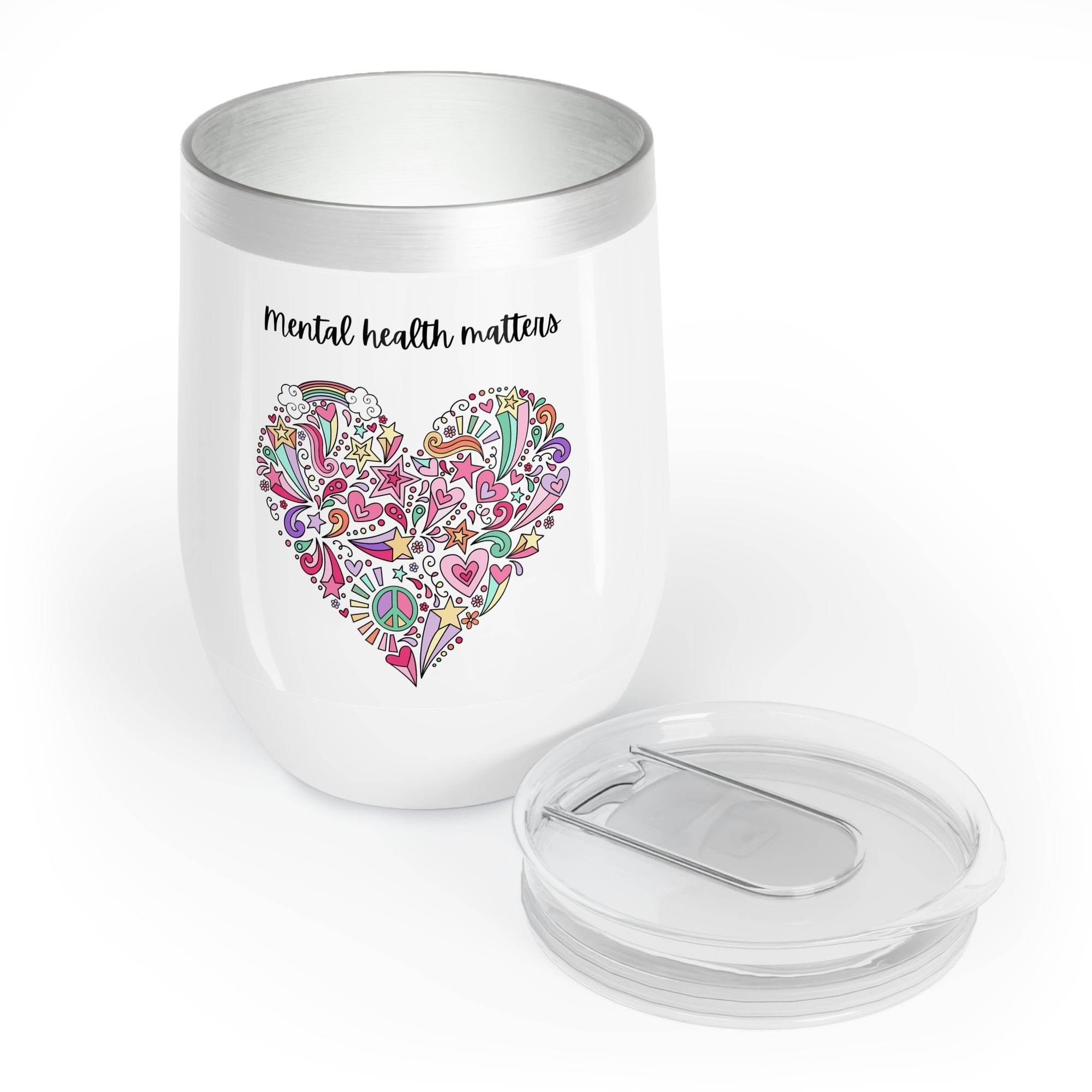Mental Health Matters Chill Wine Tumbler