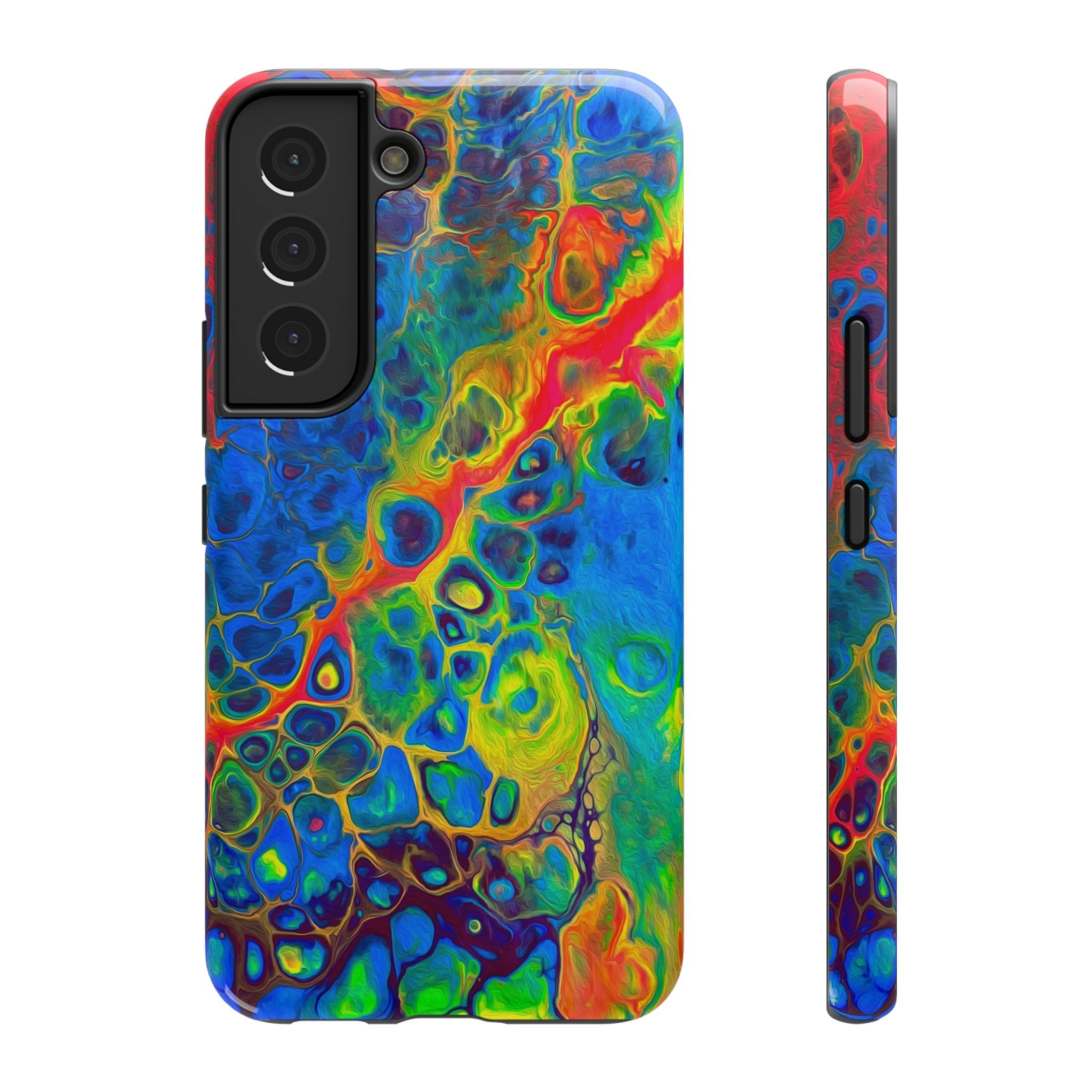 Bespattered Facade Rainbow Impact-Resistant Case