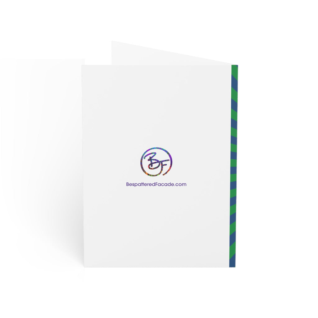 Bespattered Facade Make Empathy Great Again Greeting Cards | Sets of 1, 10, 30, or 50