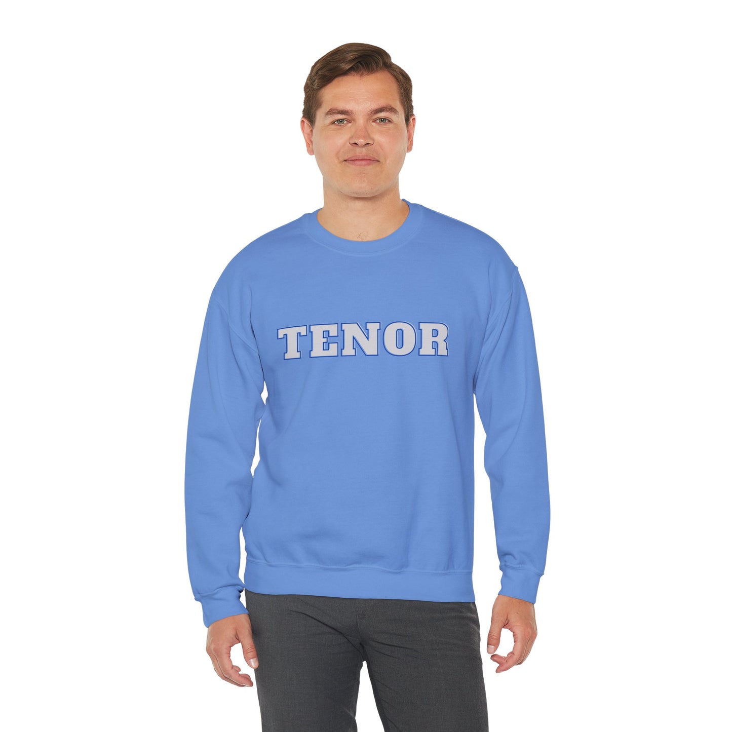 Sweat-shirt ras du cou avec chanteur ténor