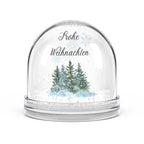 Frohe Weihnachten Snow Globe by Printify