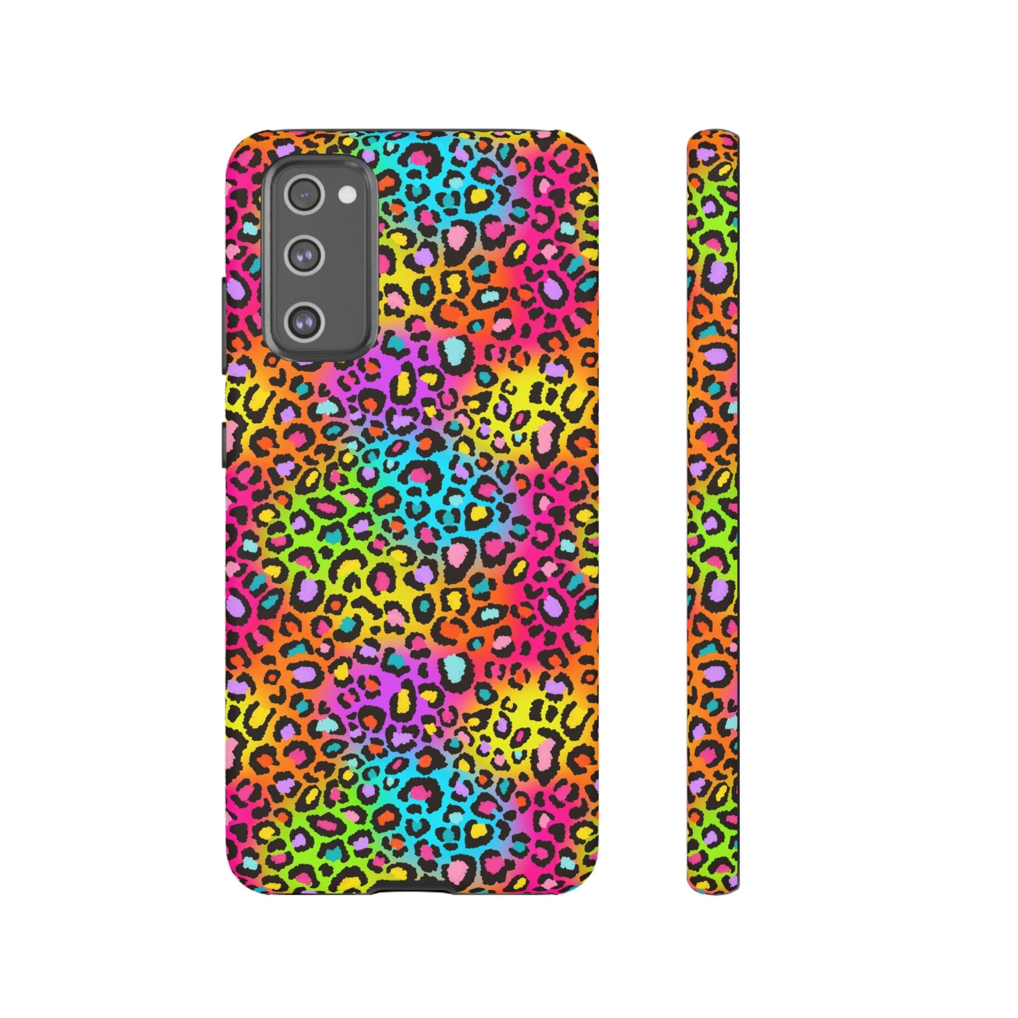 Bespattered Facade Rainbow Leopard Tough Case