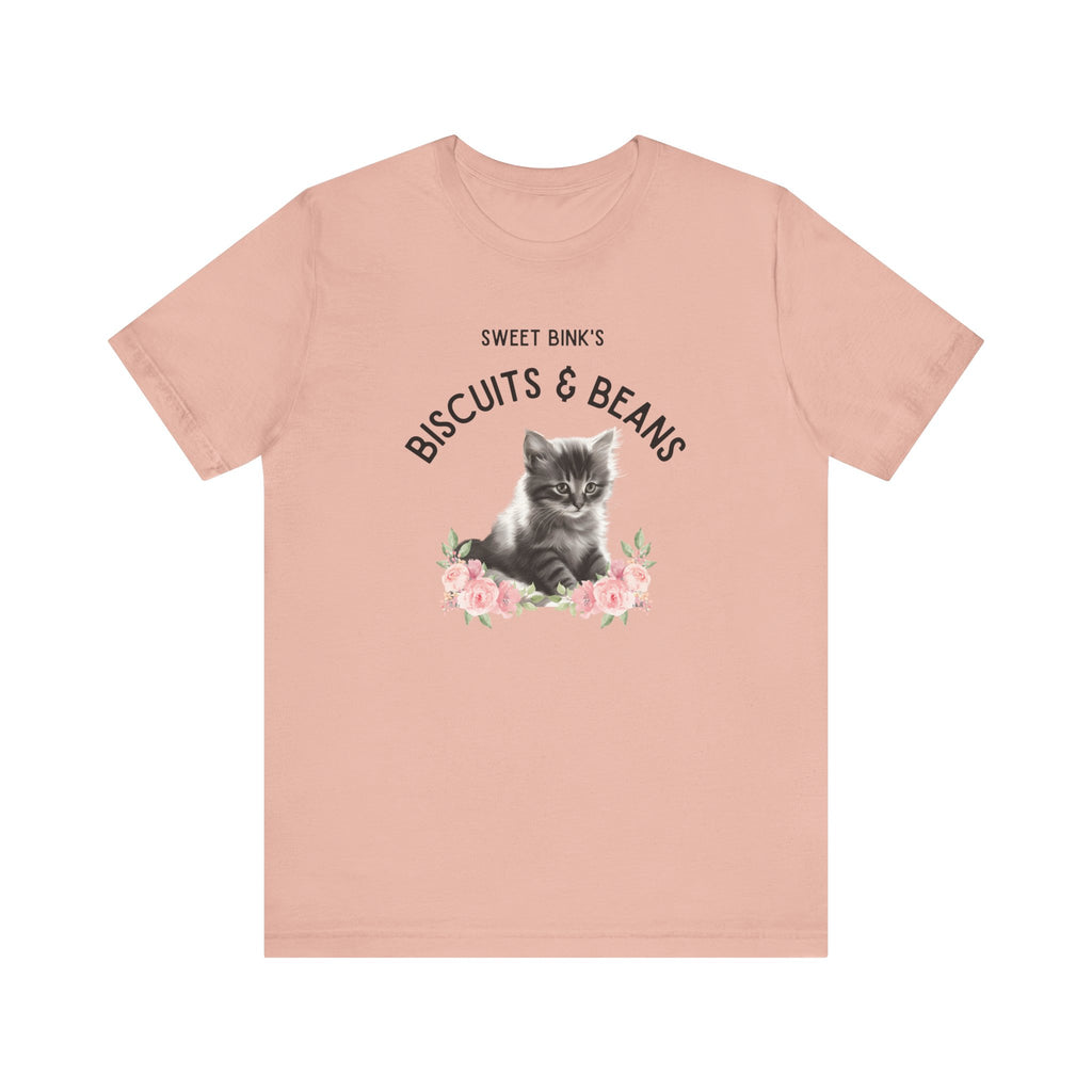 Sweet Bink's Biscuits and Beans cat tee