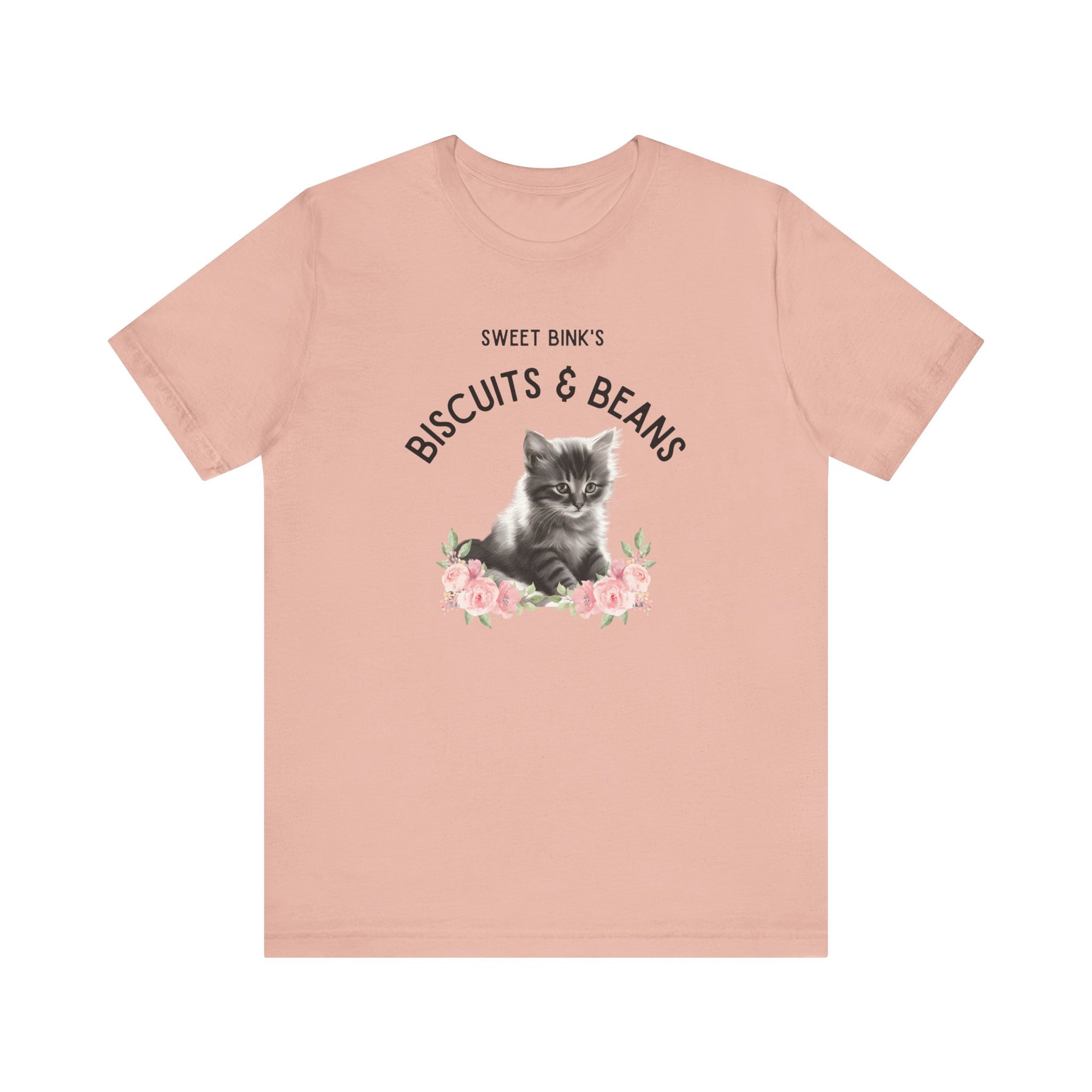 Sweet Bink's Biscuits and Beans cat tee