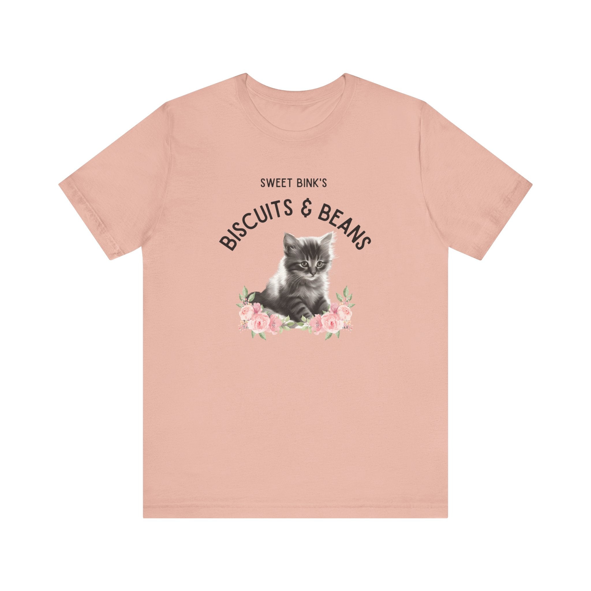 Sweet Bink's Biscuits and Beans cat tee
