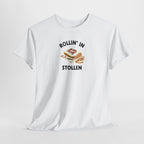 Rollin' in Stollen Tee, German Christmas Bread Holiday Shirt