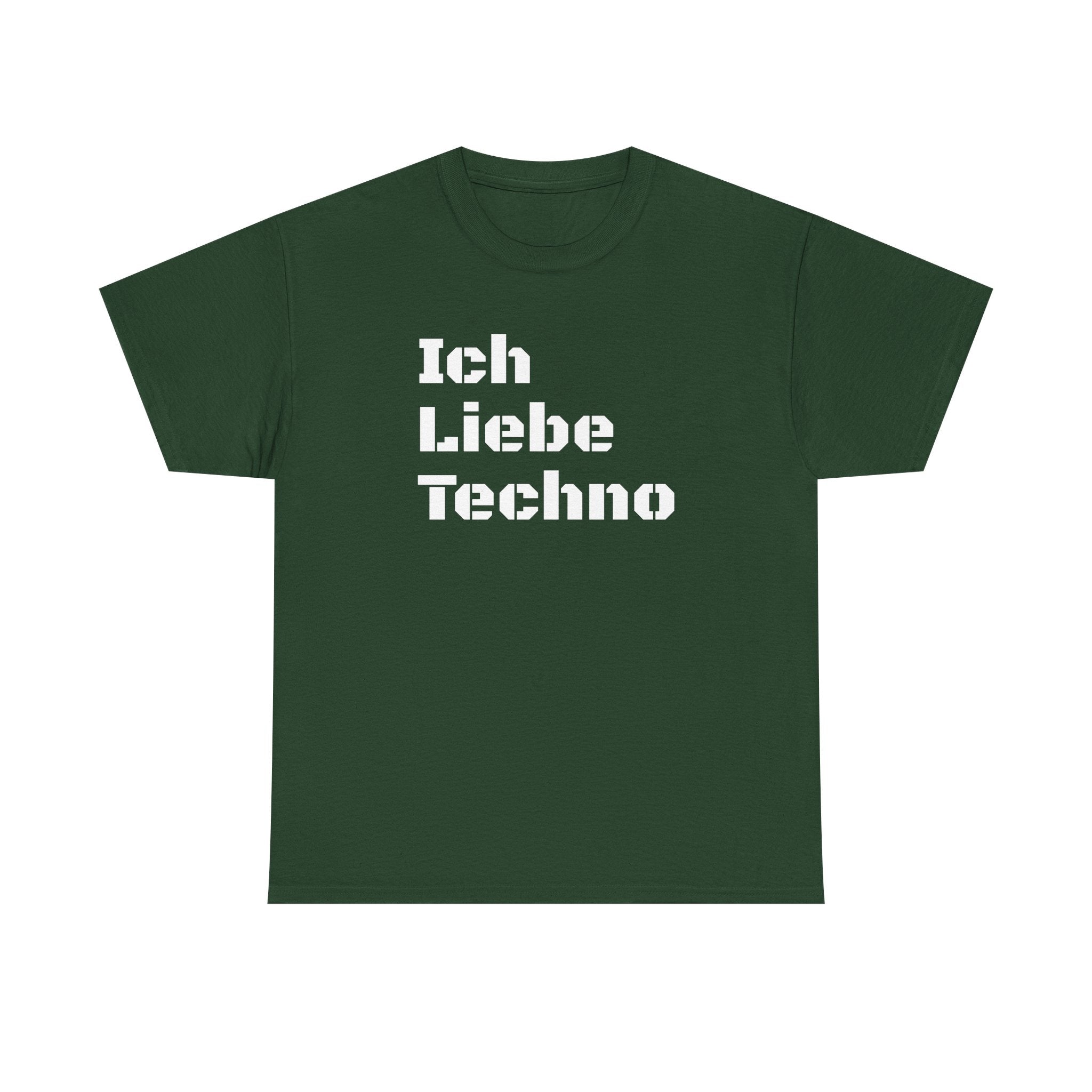 J'aime le t-shirt Techno allemand