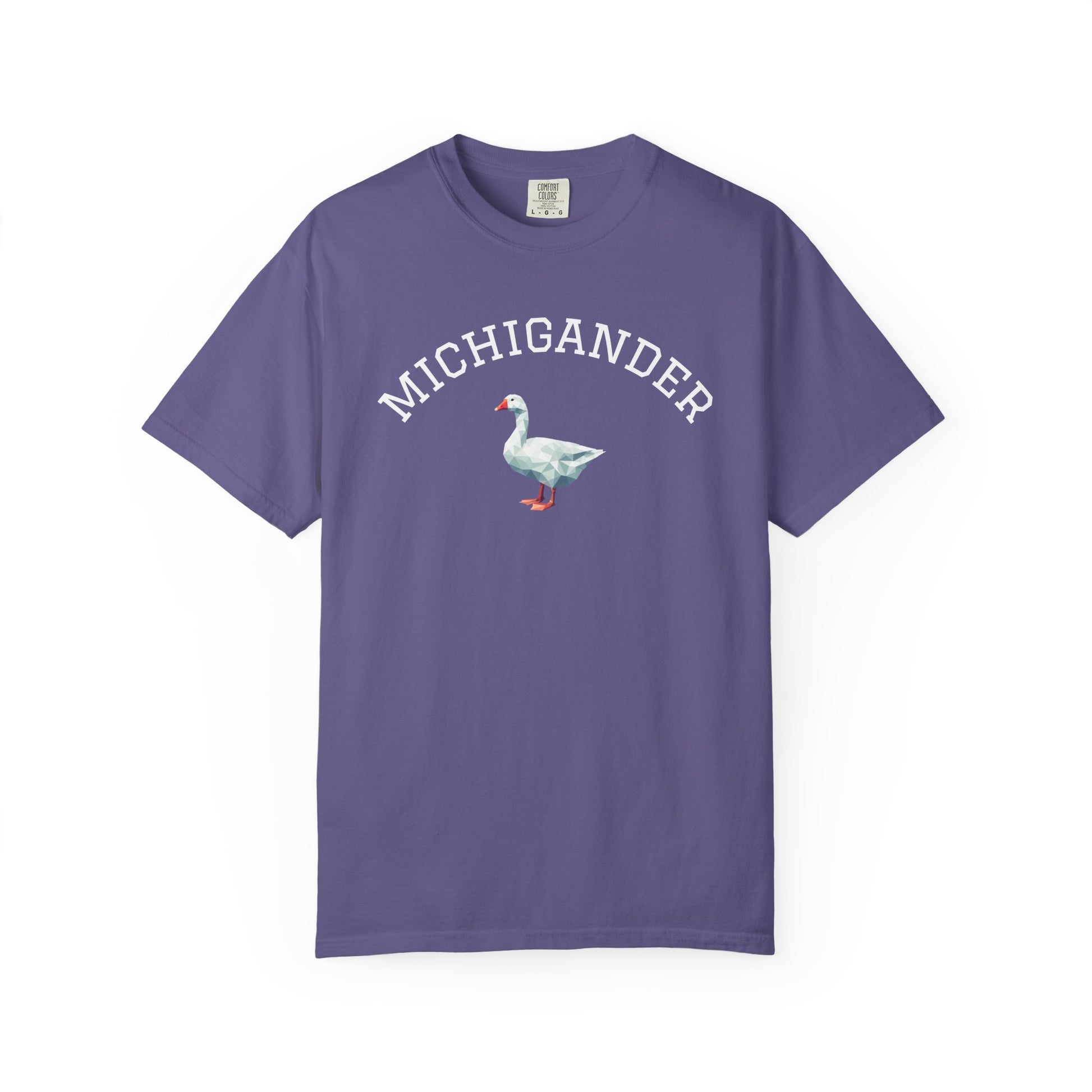 Michigander comfort colors adult tee