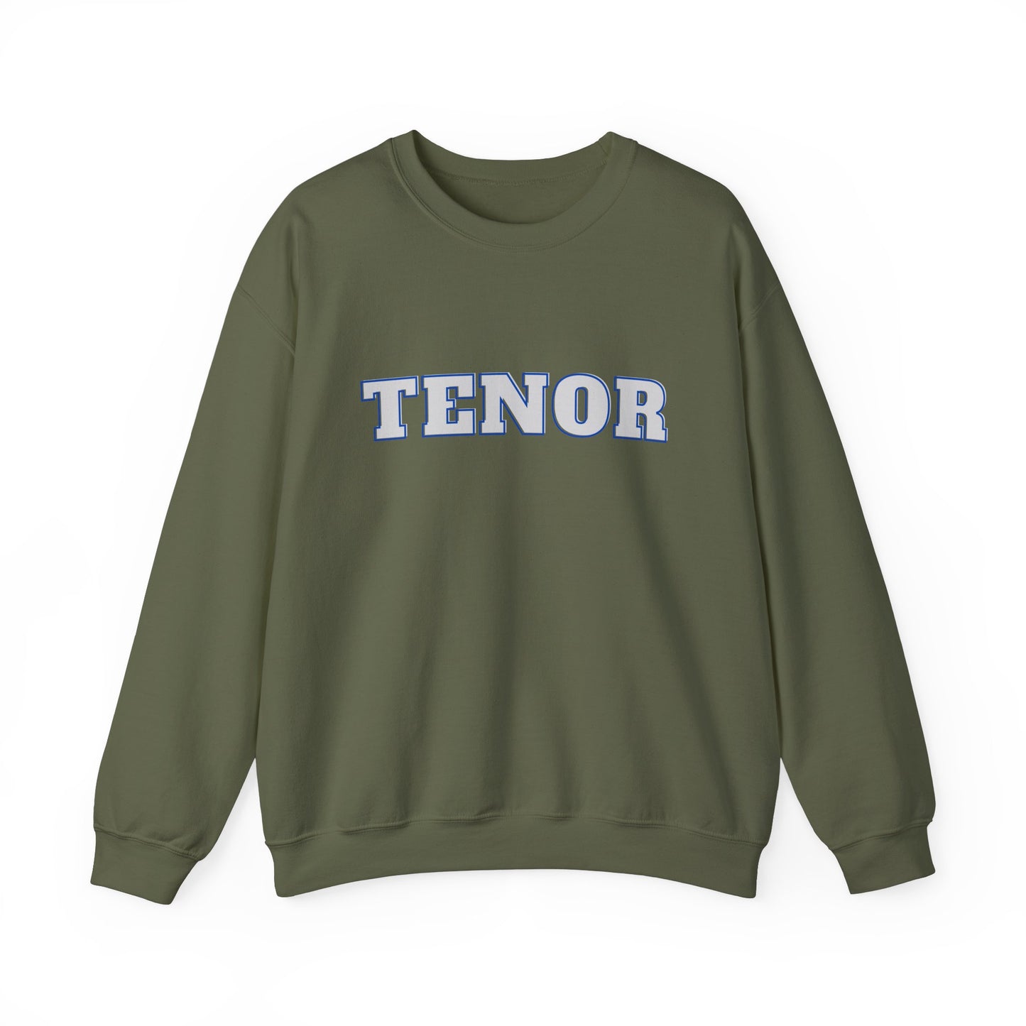 Sweat-shirt ras du cou avec chanteur ténor