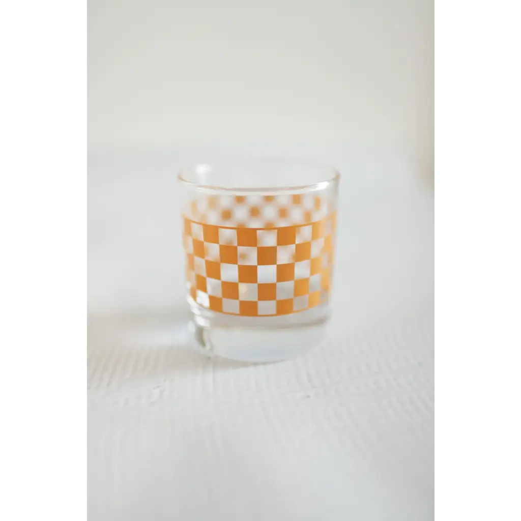 11oz Checkerboard Cocktail Glasses