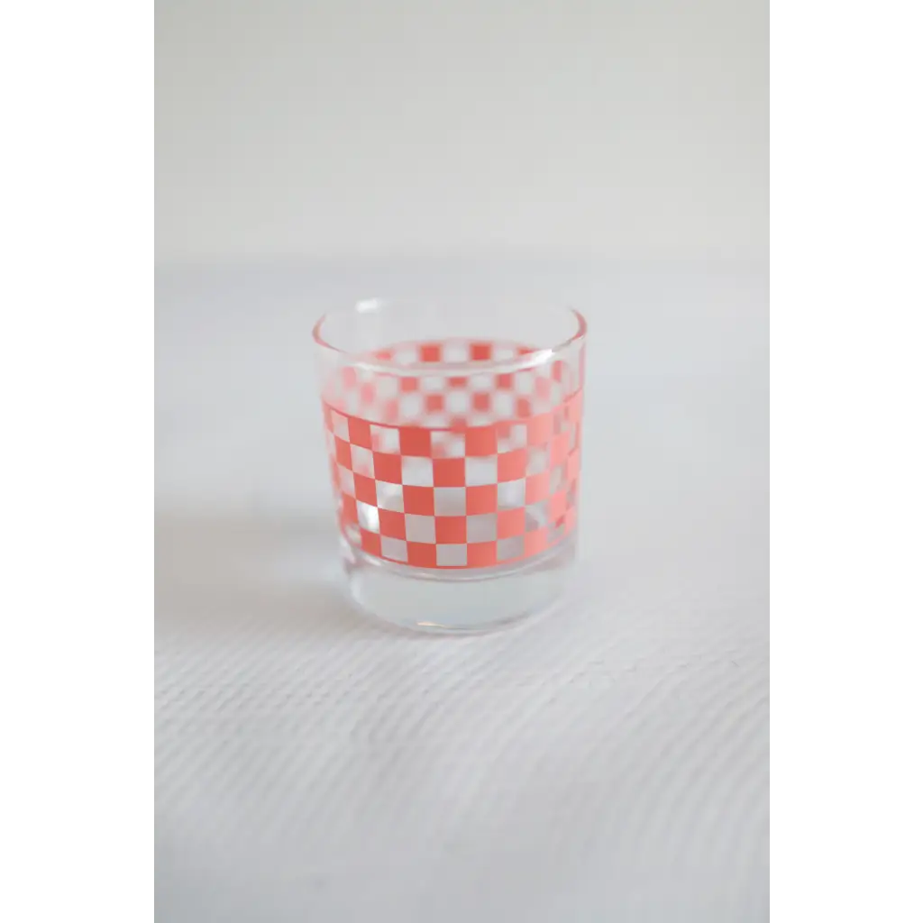 11oz Checkerboard Cocktail Glasses