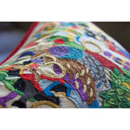 12 Days of Christmas Hand - Embroidered Pillow Pillows La Vie Bien 12 Days of Christmas Hand - Embroidered Pillow