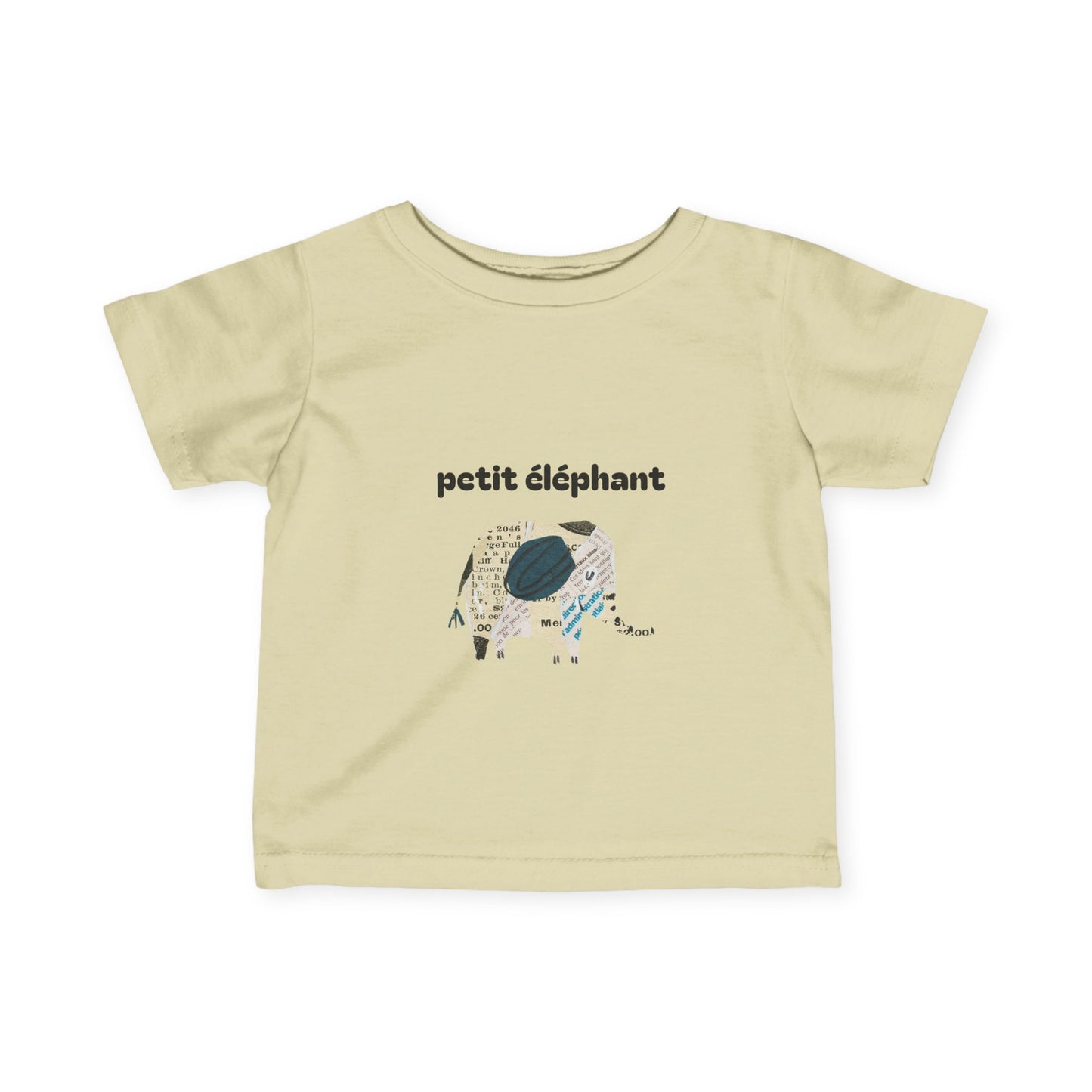 Petit éléphant Infant Fine Jersey toddler Tee
