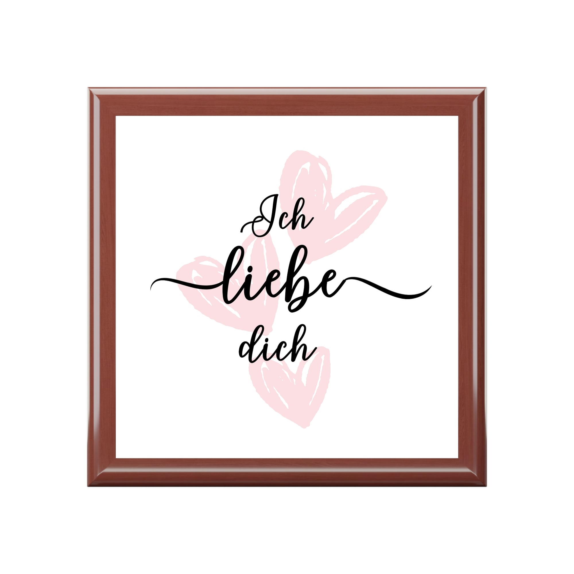 Ich liebe dich German gift Jewelry Box