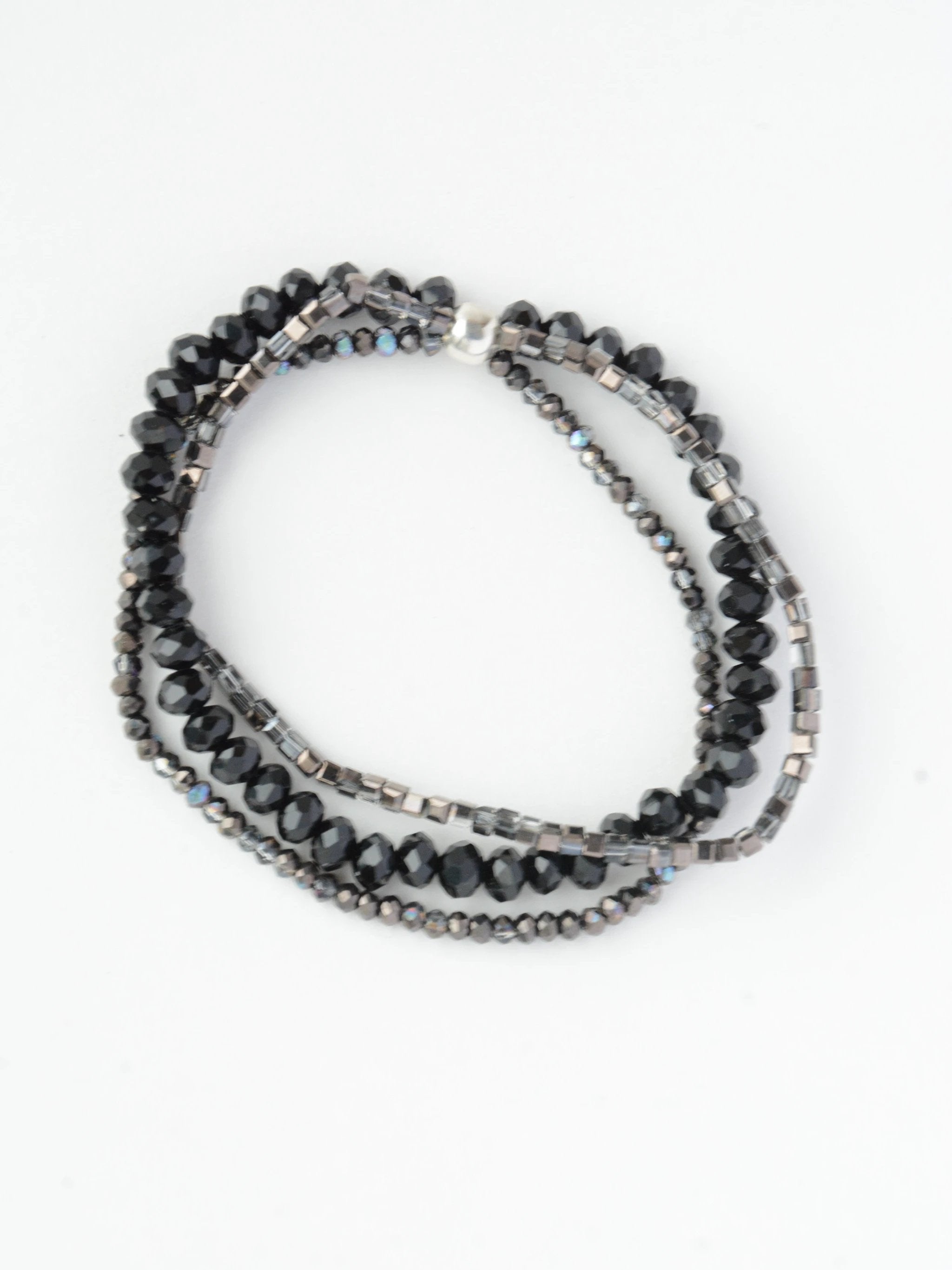 Sparkle Glass Elastic Bracelet by Fair Anita