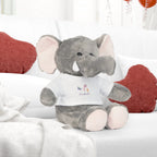 Personalized stuffed animal- Butterfly with initial by Printify