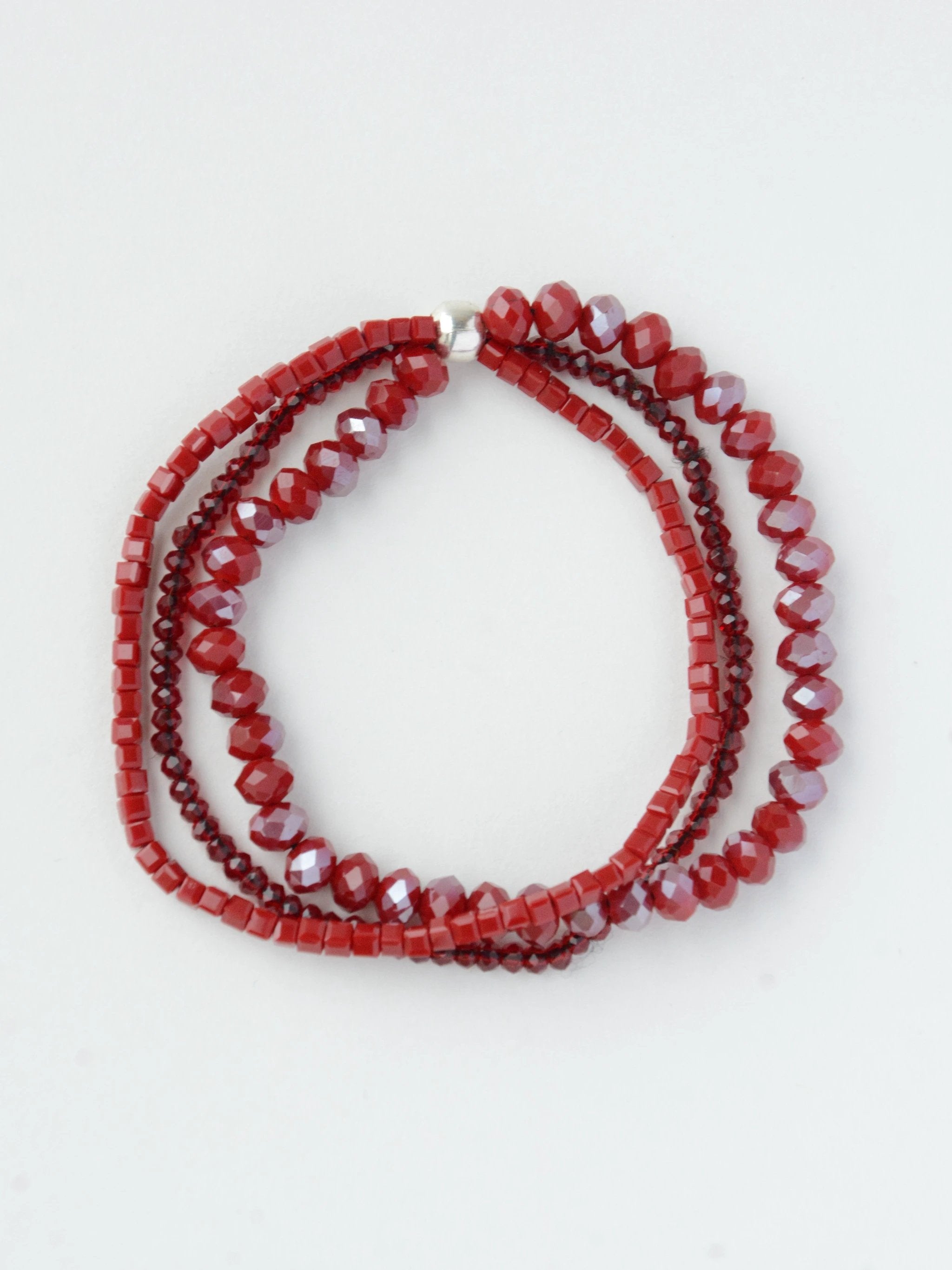 Sparkle Glass Elastic Bracelet by Fair Anita