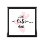 Ich liebe dich German gift Jewelry Box by Printify