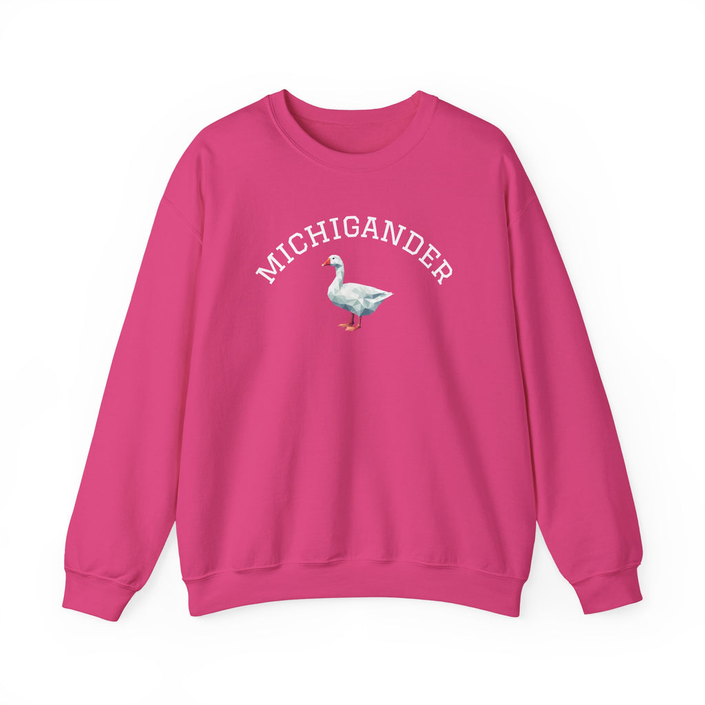 Michigander Goose Sweatshirt (collegiate)