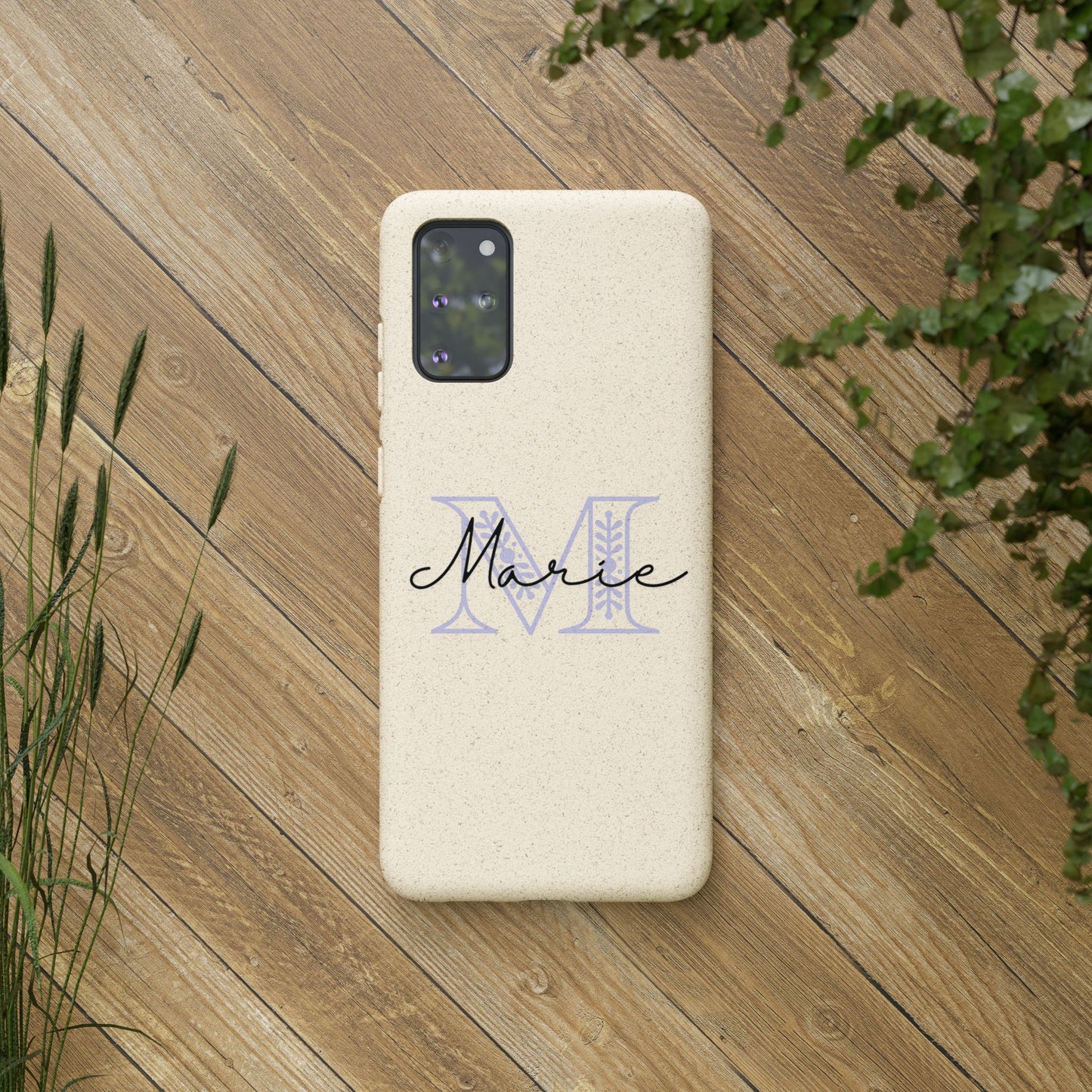 Eco-friendly monogrammed Phone case