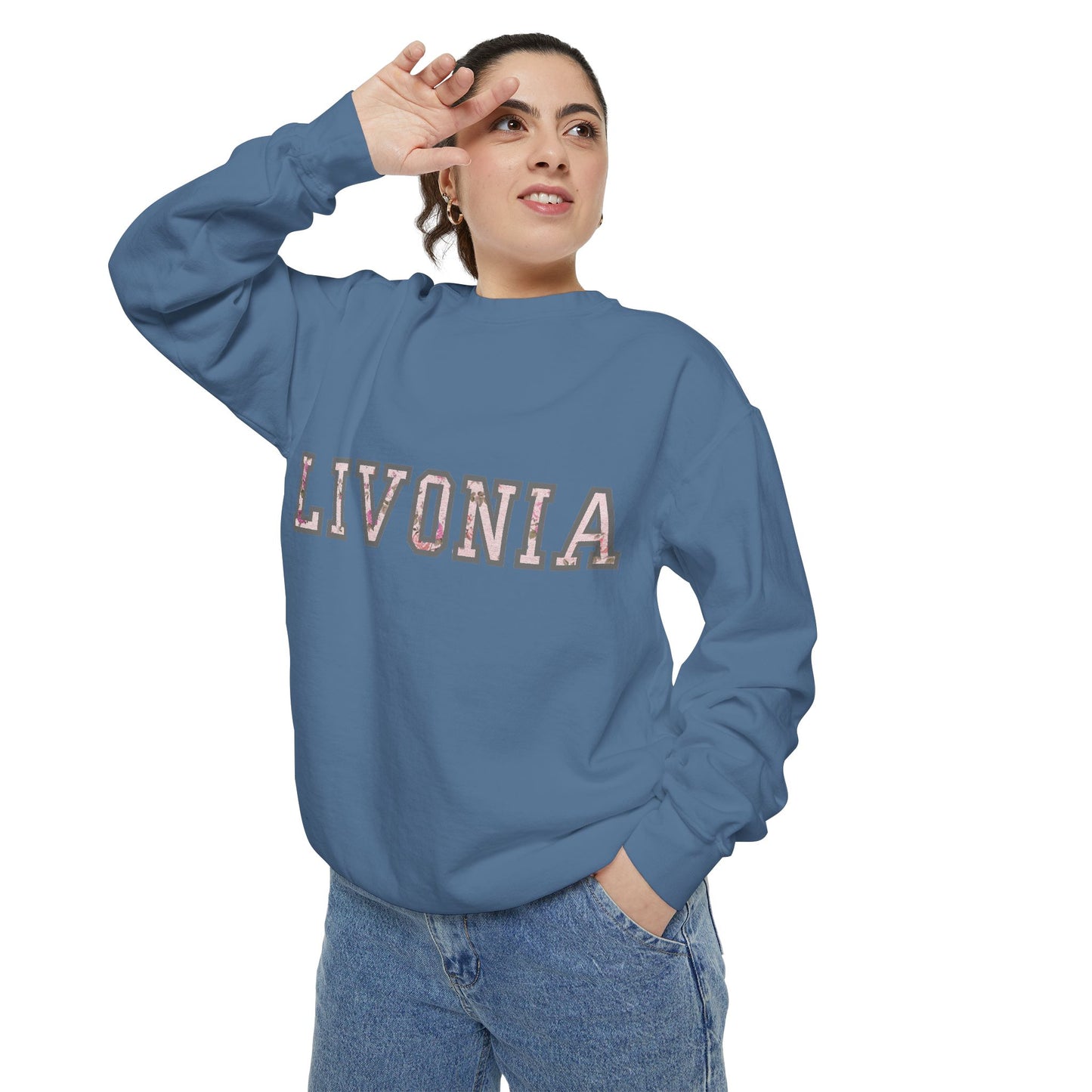 Livonia Sweatshirt (Personalize with your own city name!)