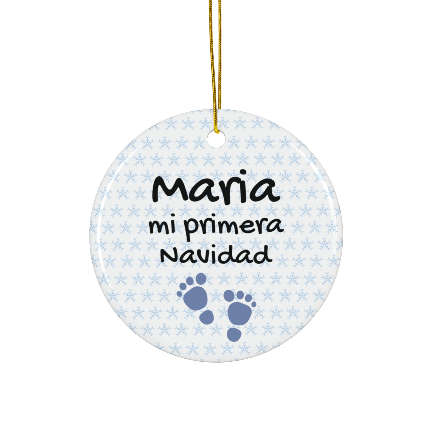 Mi primera Navidad Keramikornament