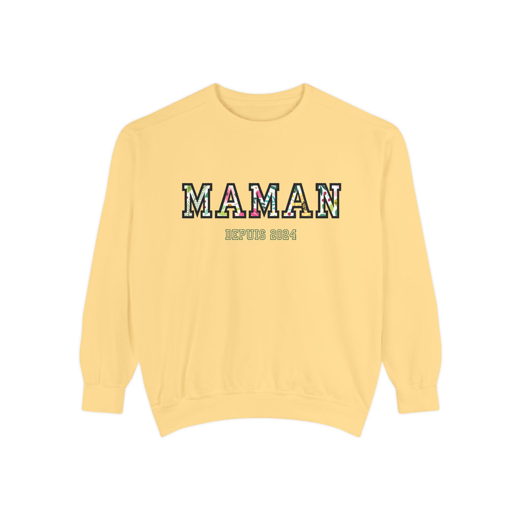 Maman Depuis custom sweatshirt