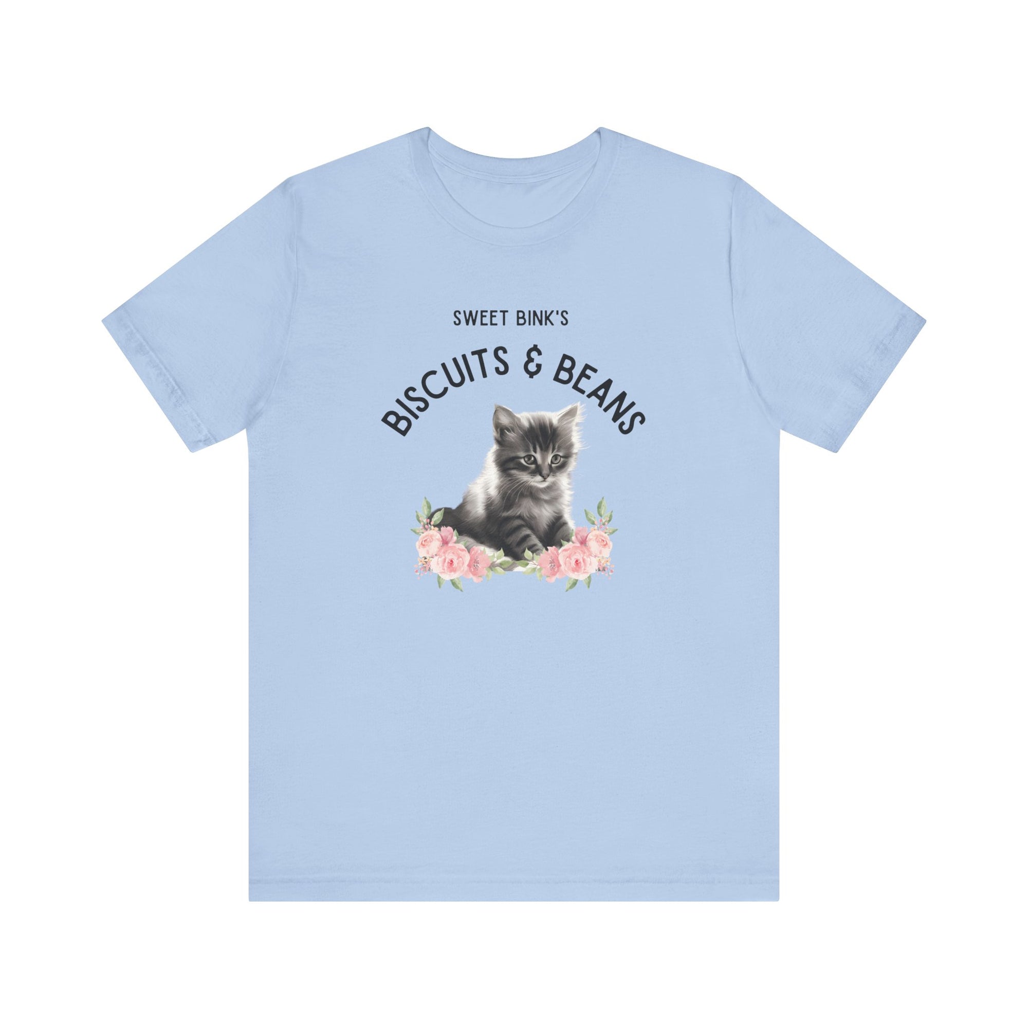 Sweet Bink's Biscuits and Beans cat tee