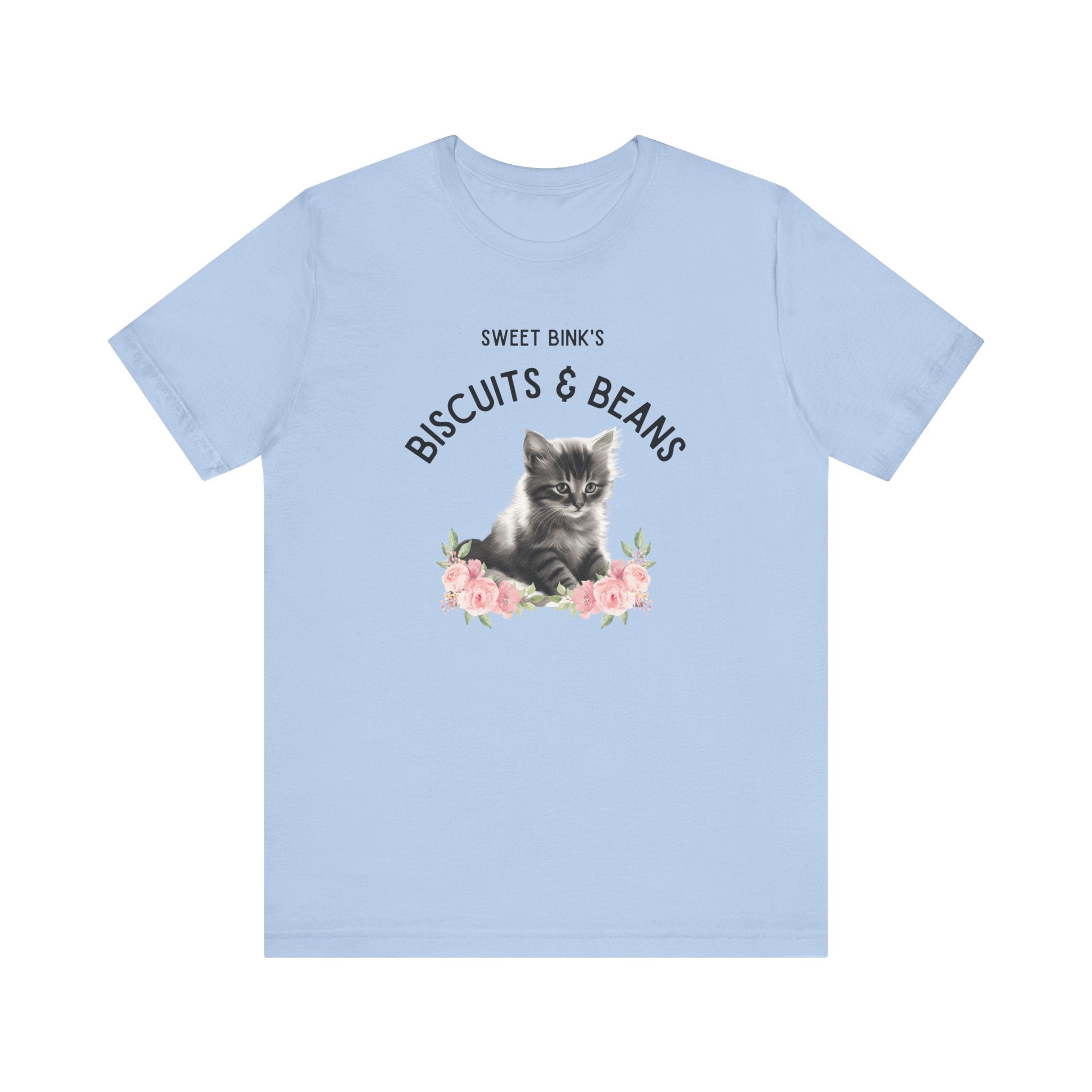 Sweet Bink's Biscuits and Beans cat tee