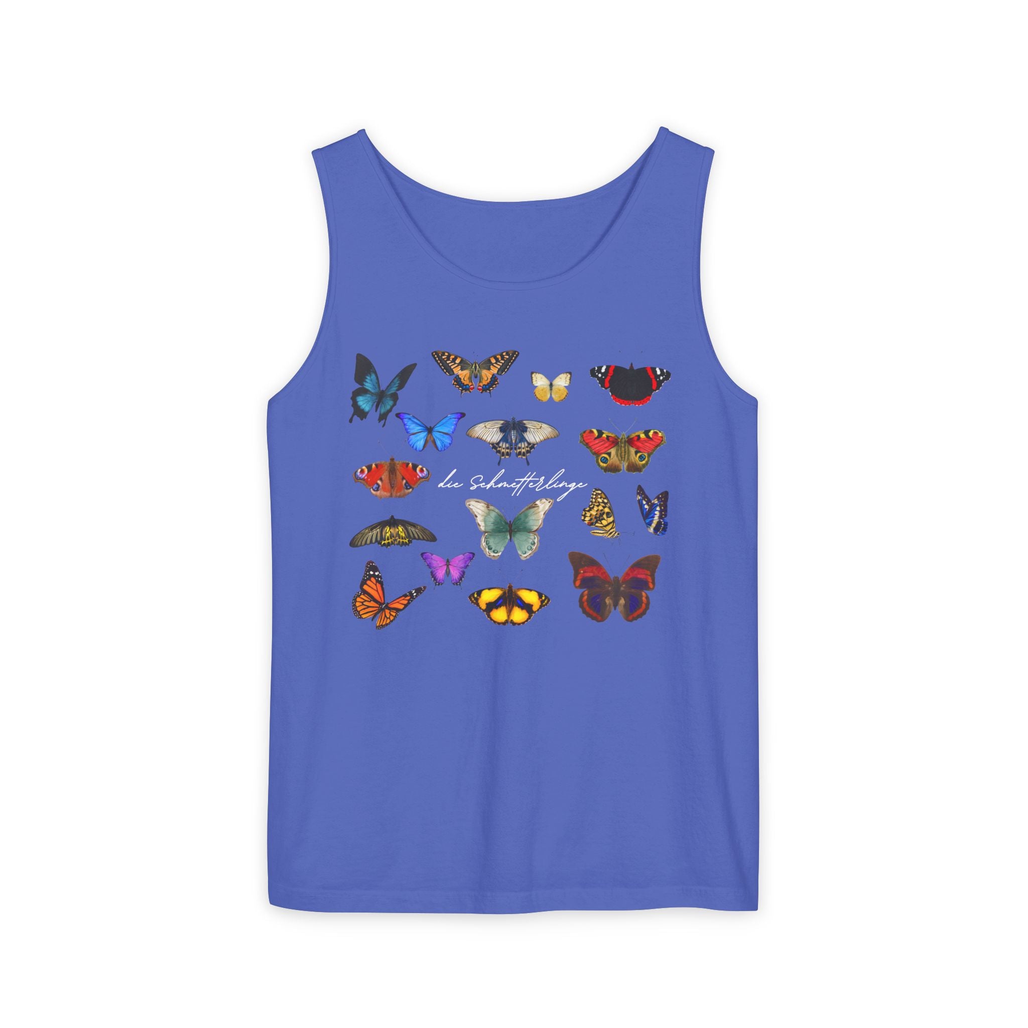 Die Schmetterlinge Tank Top — German Butterflies Graphic Tank