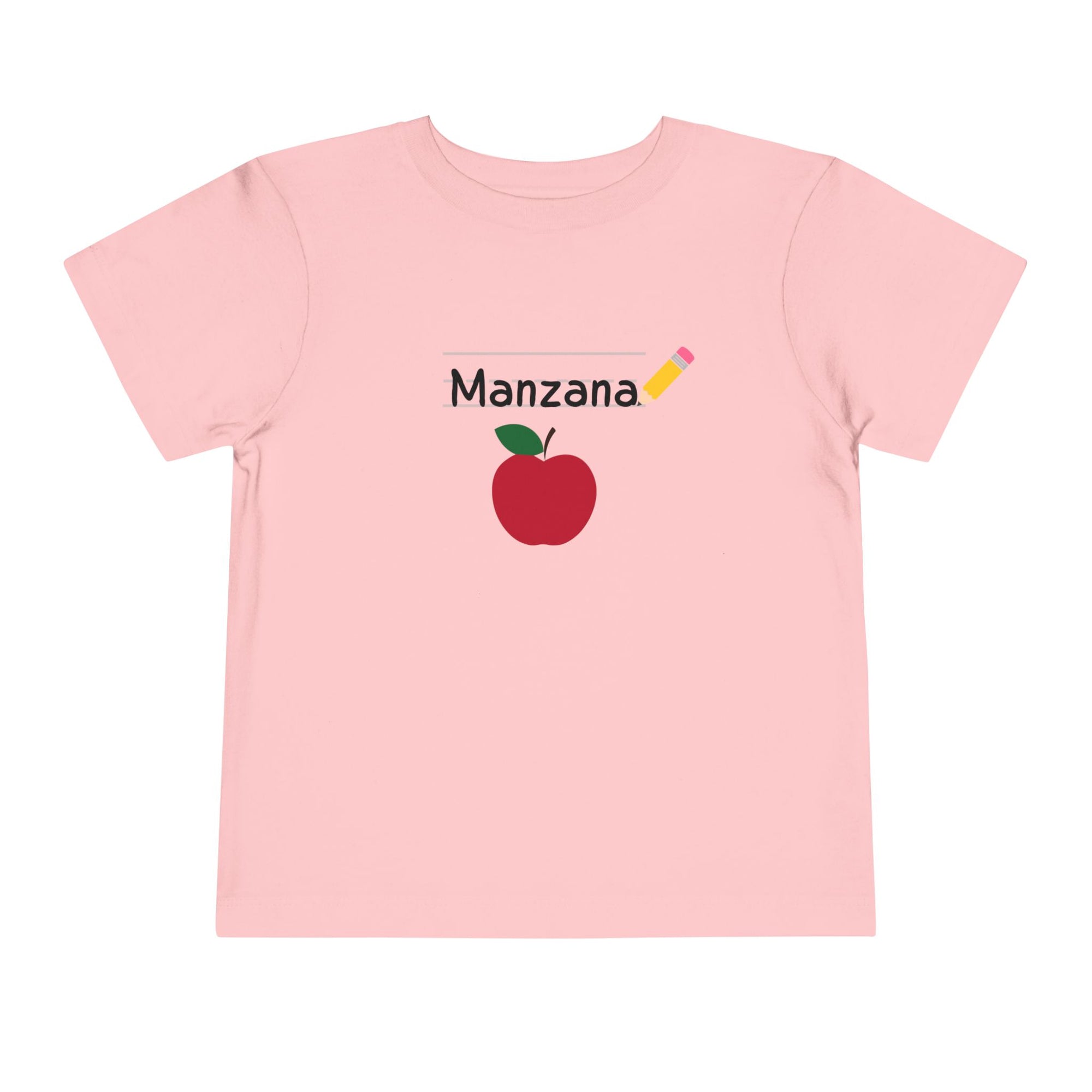 Manzana Apple and Pencil Toddler Tee Shirt