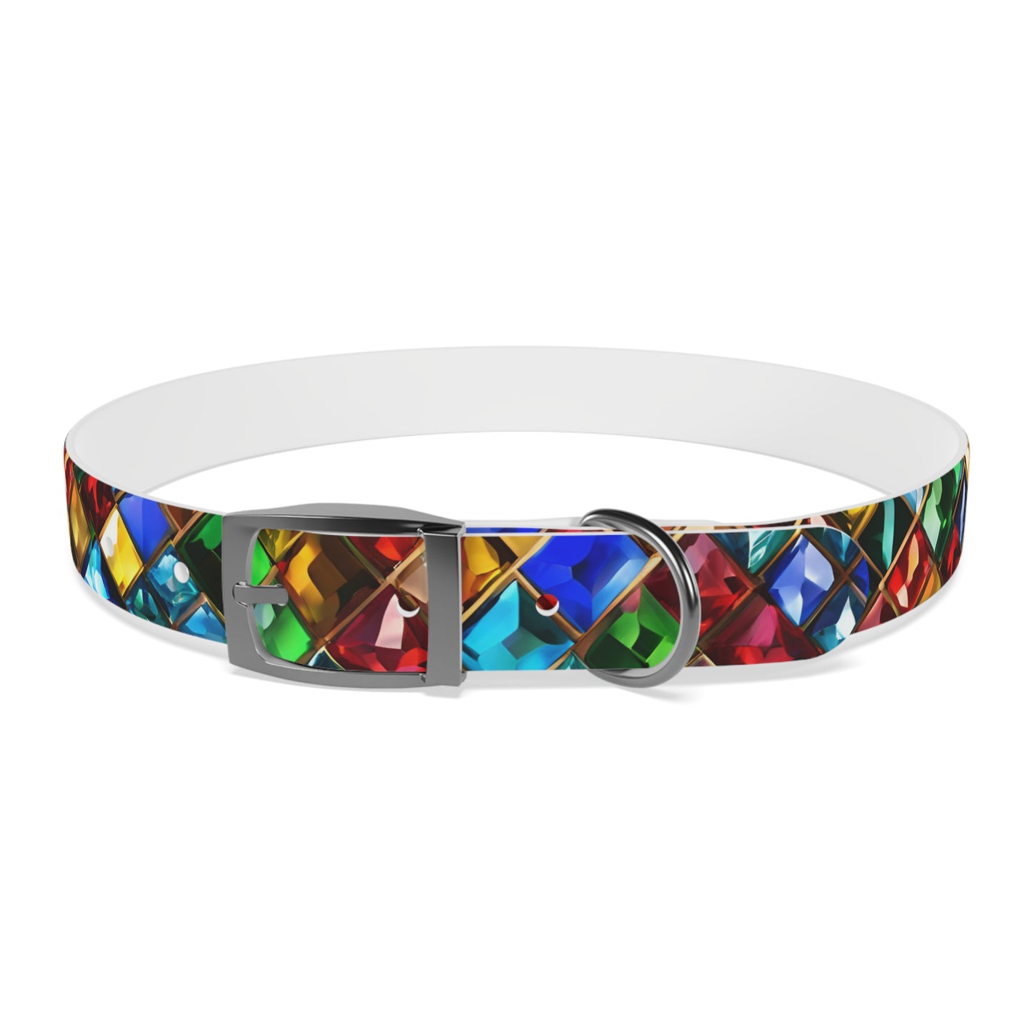 Collier pour chien à imprimé bijou