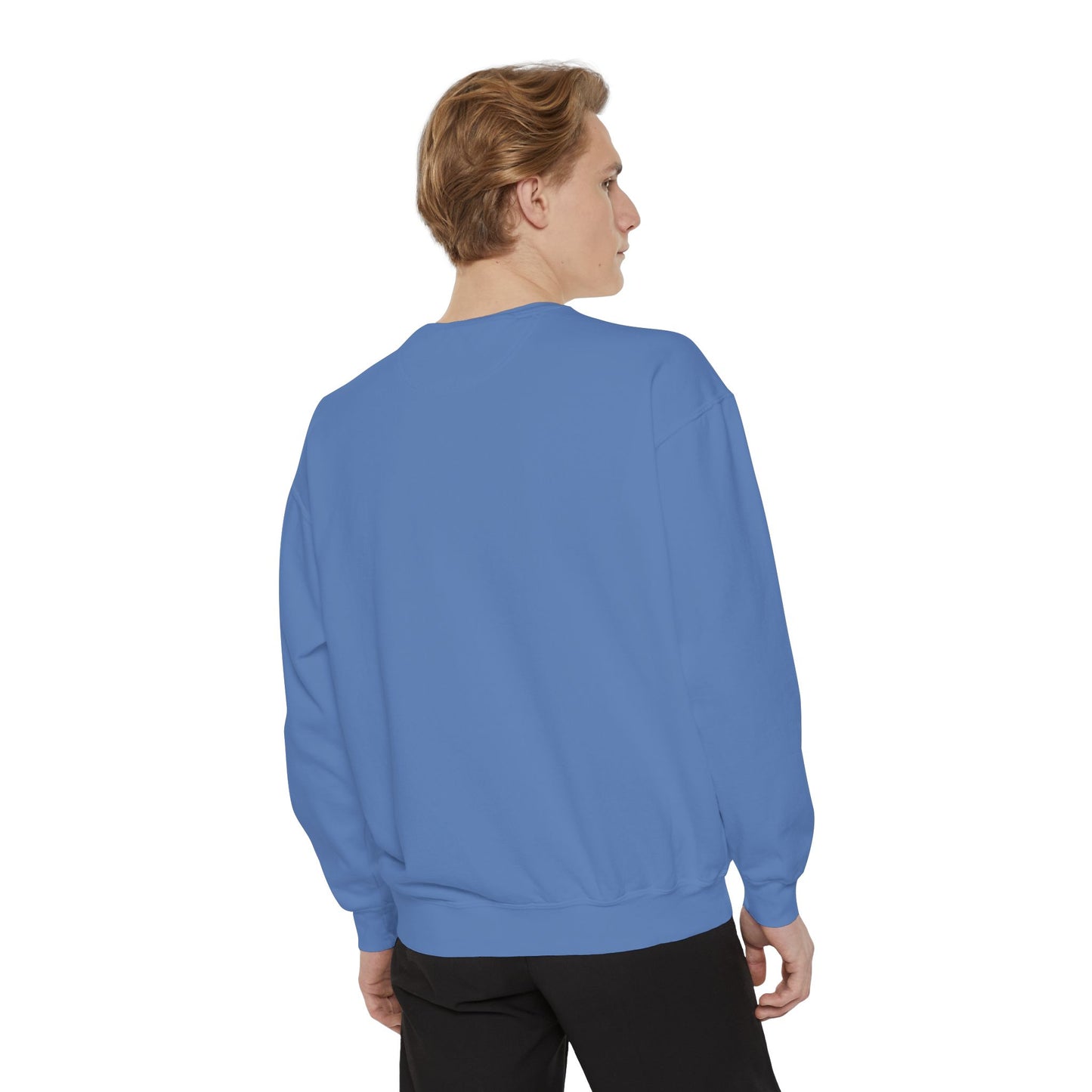 Sweat-shirt Oui et texte en bloc, couleurs confort