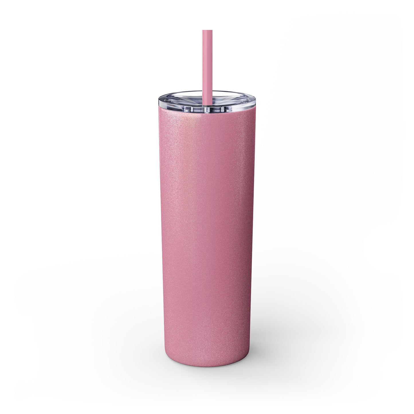 Meilleure amie du monde Skinny Tumbler with Straw, 20oz