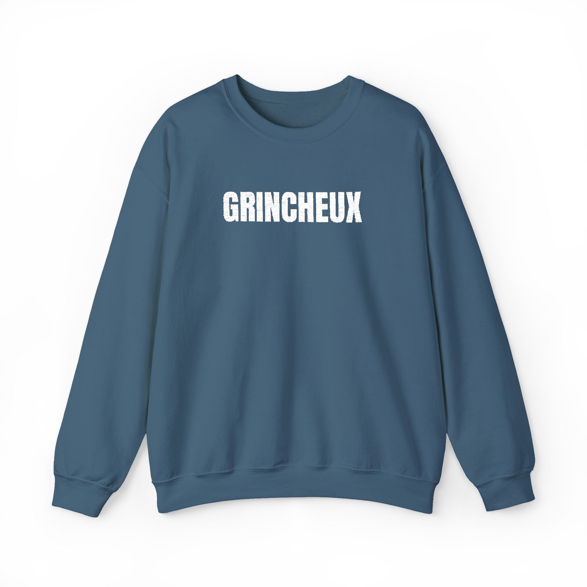 Grincheux Crewneck Sweatshirt - Funny French curmudgeon Sweater