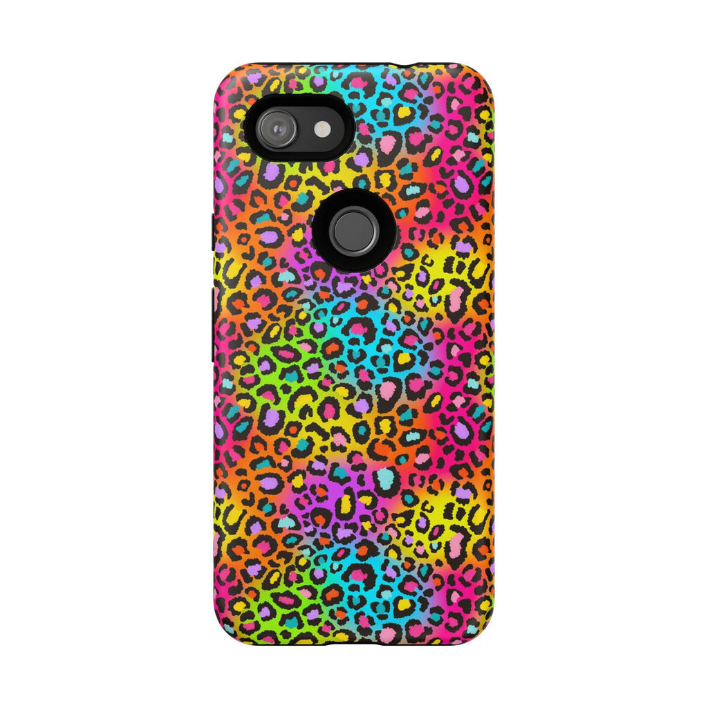 Bespattered Facade Rainbow Leopard Tough Case